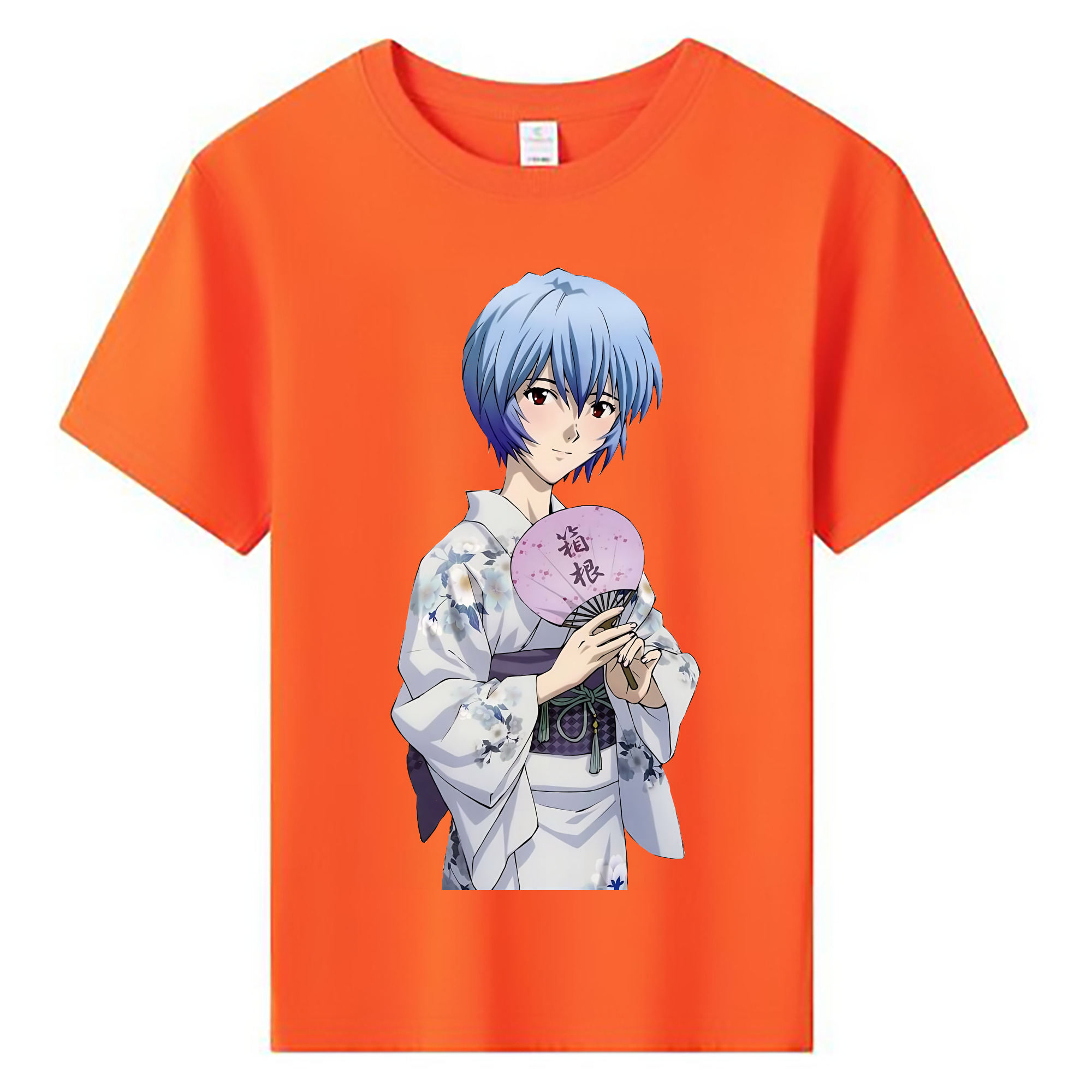 （画像用） EVA 新世紀エヴァンゲリオン 綿100％キッズTシャツ（フロントプリント）