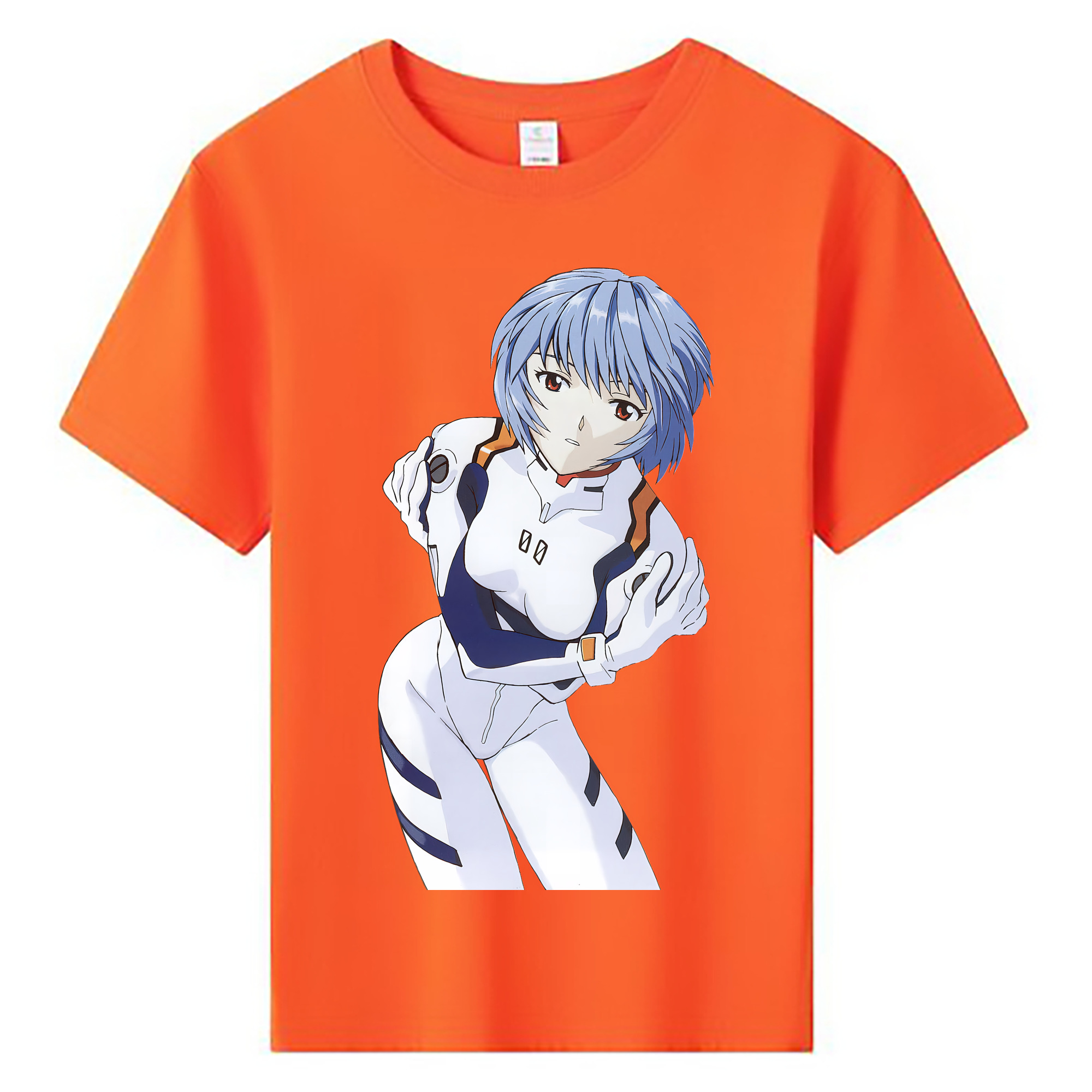 （画像用） EVA 新世紀エヴァンゲリオン 綿100％キッズTシャツ（フロントプリント）