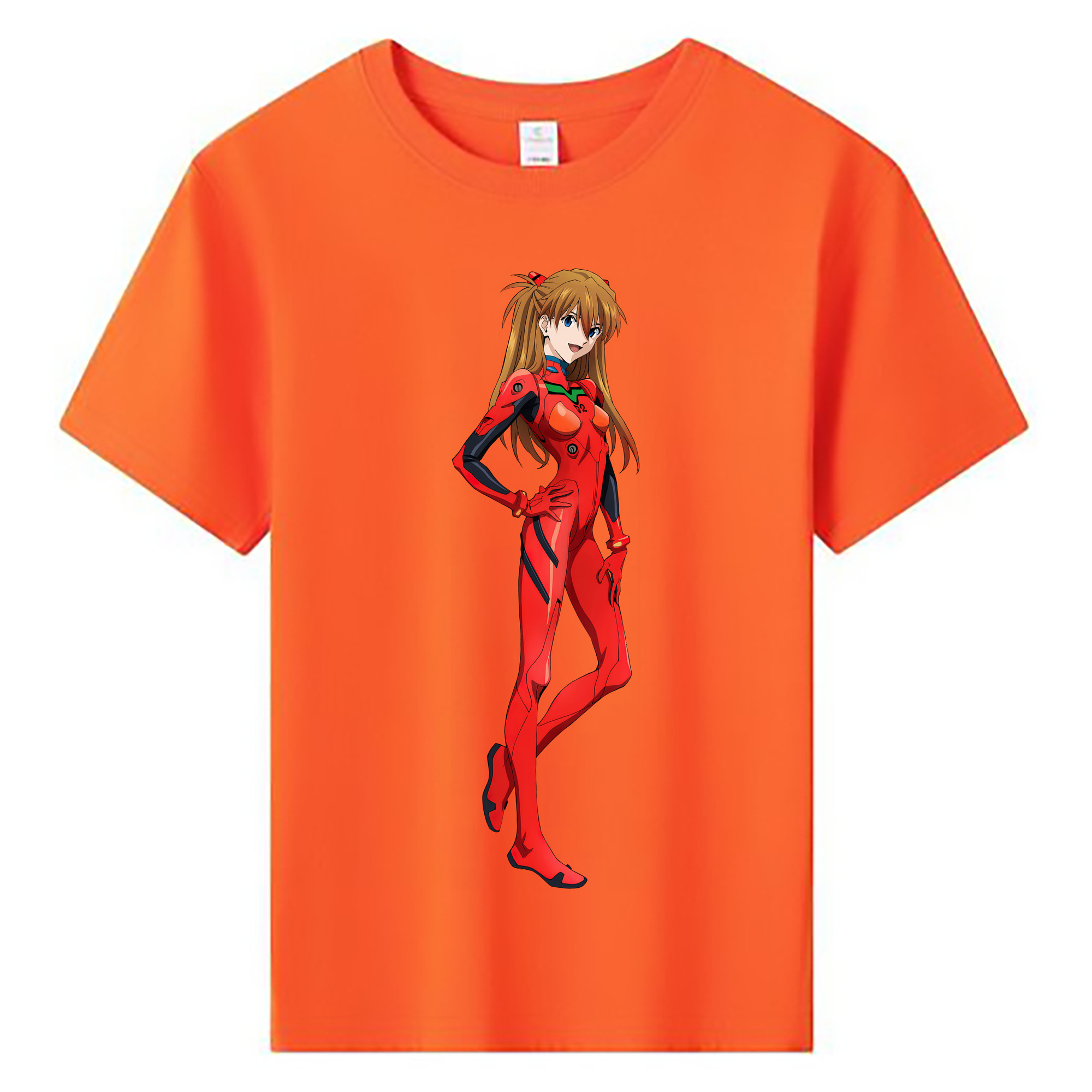 （画像用） EVA 新世紀エヴァンゲリオン 綿100％キッズTシャツ（フロントプリント）