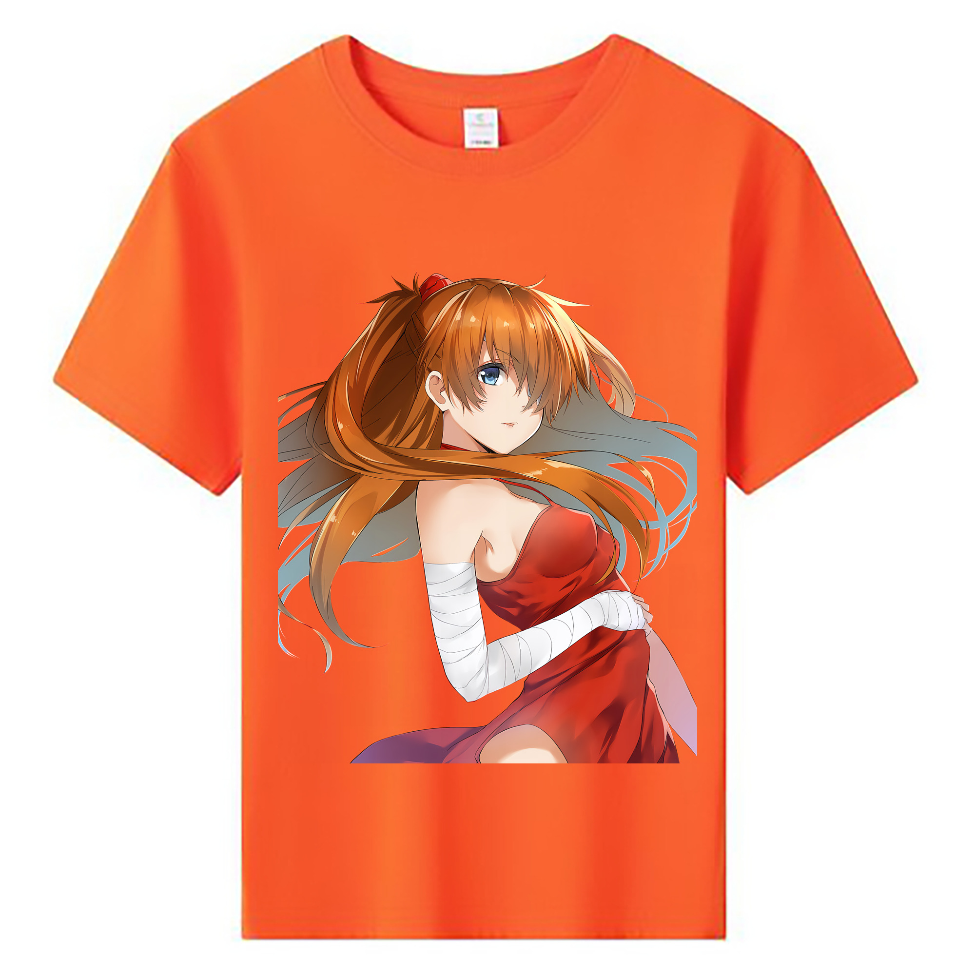 （画像用） EVA 新世紀エヴァンゲリオン 綿100％キッズTシャツ（フロントプリント）