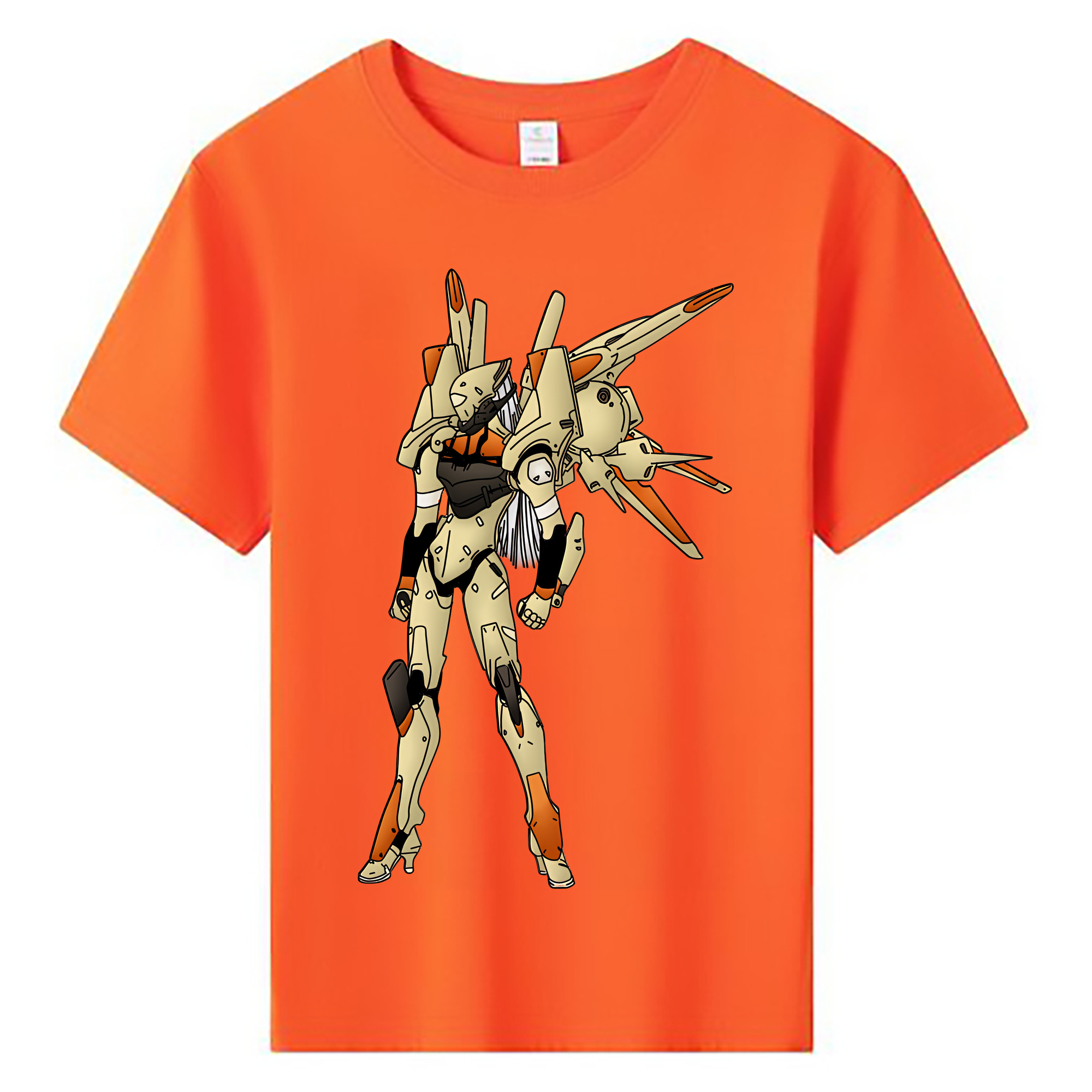（画像用） EVA 新世紀エヴァンゲリオン 綿100％キッズTシャツ（フロントプリント）
