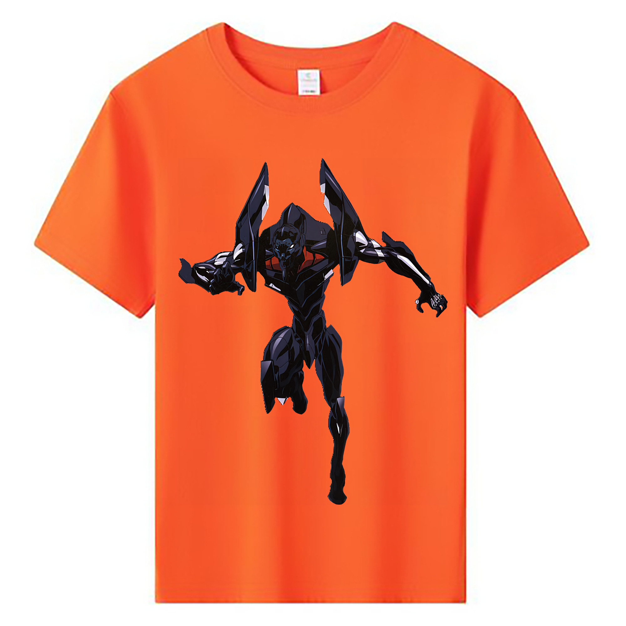 （画像用） EVA 新世紀エヴァンゲリオン 綿100％キッズTシャツ（フロントプリント）
