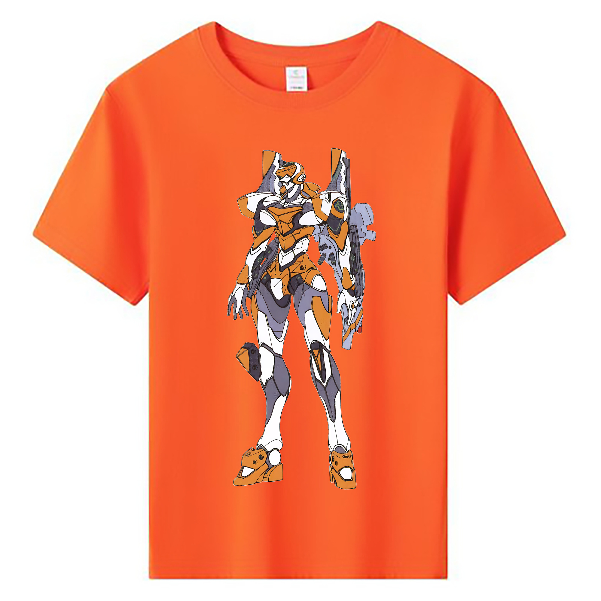 （画像用） EVA 新世紀エヴァンゲリオン 綿100％キッズTシャツ（フロントプリント）