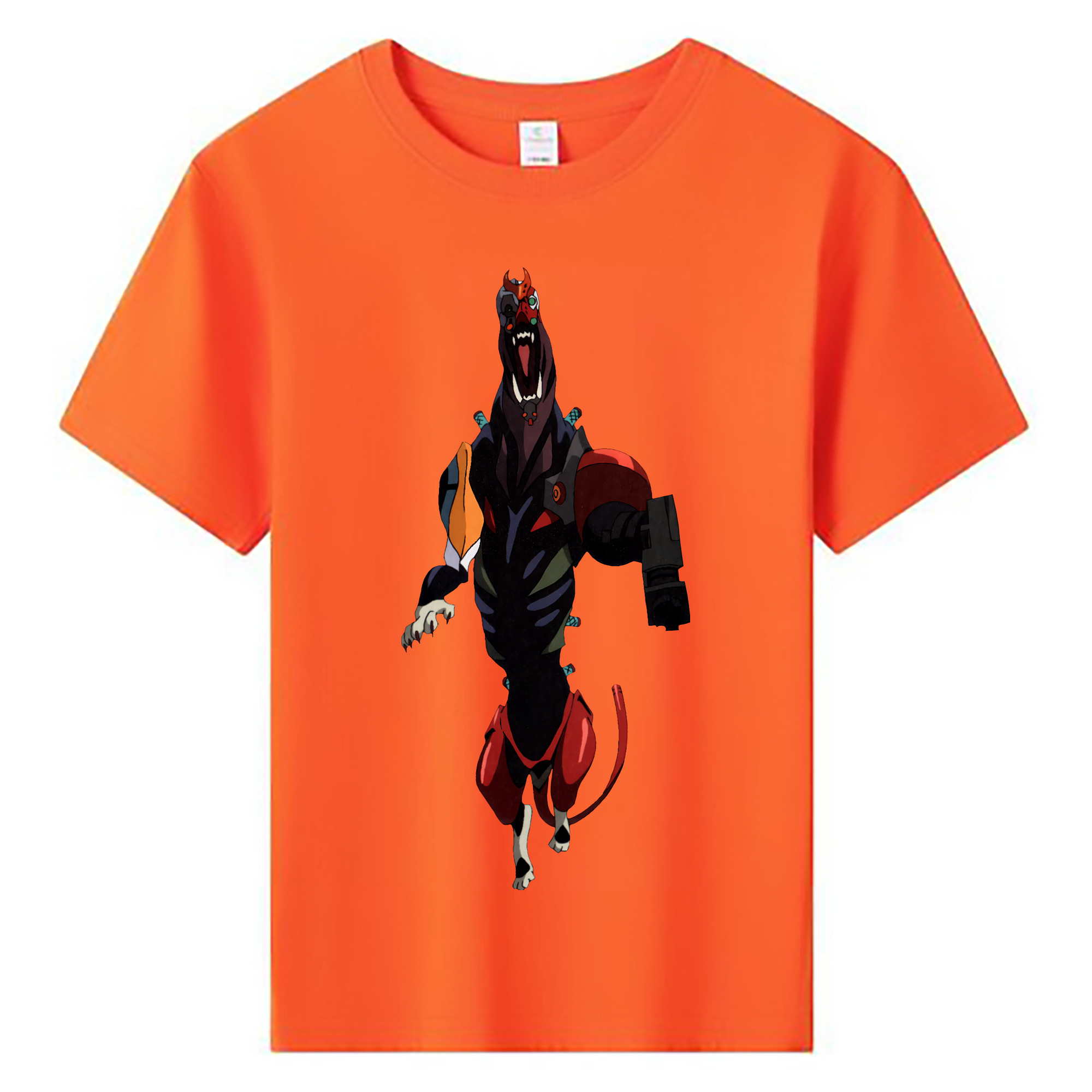 （画像用） EVA 新世紀エヴァンゲリオン 綿100％キッズTシャツ（フロントプリント）