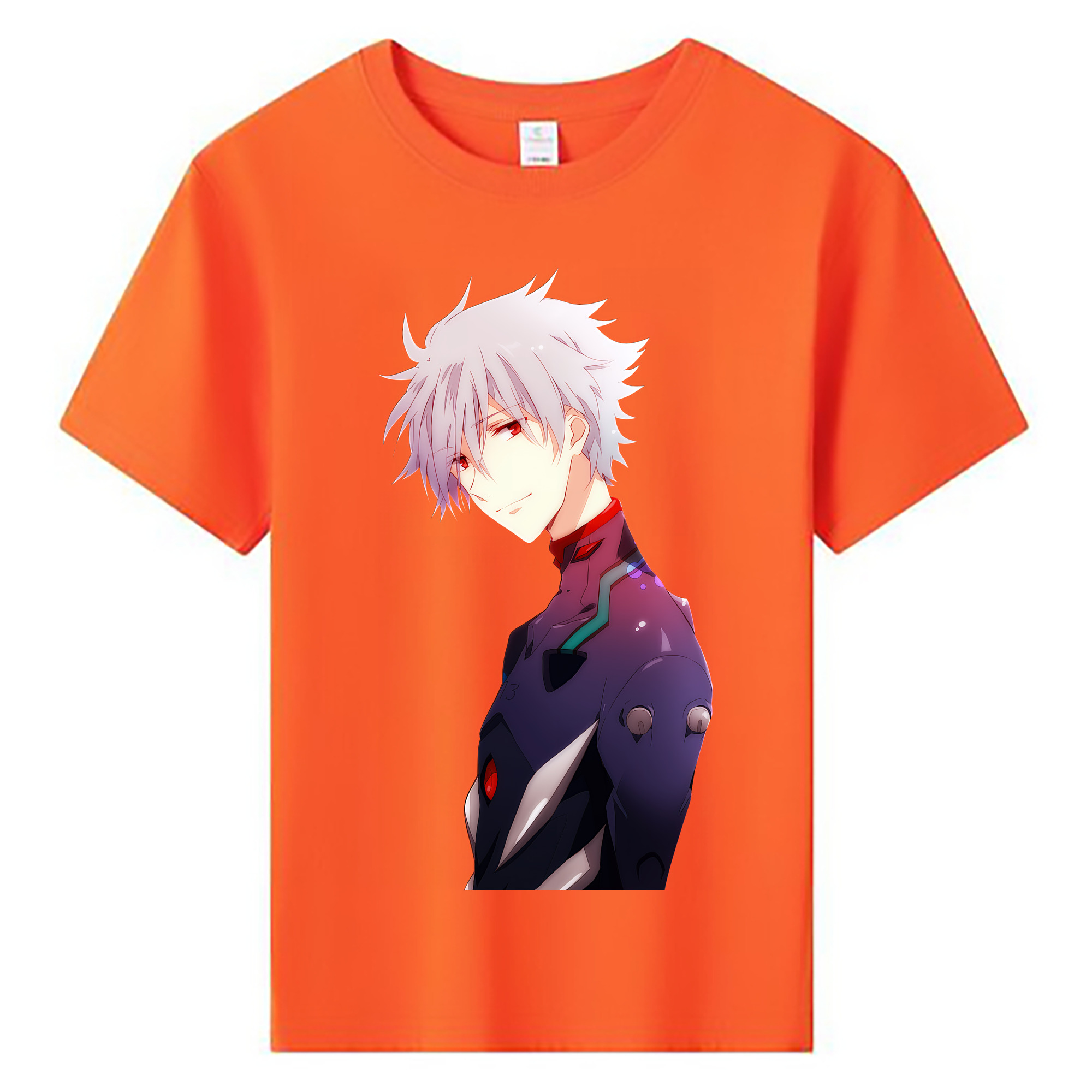 （画像用） EVA 新世紀エヴァンゲリオン 綿100％キッズTシャツ（フロントプリント）