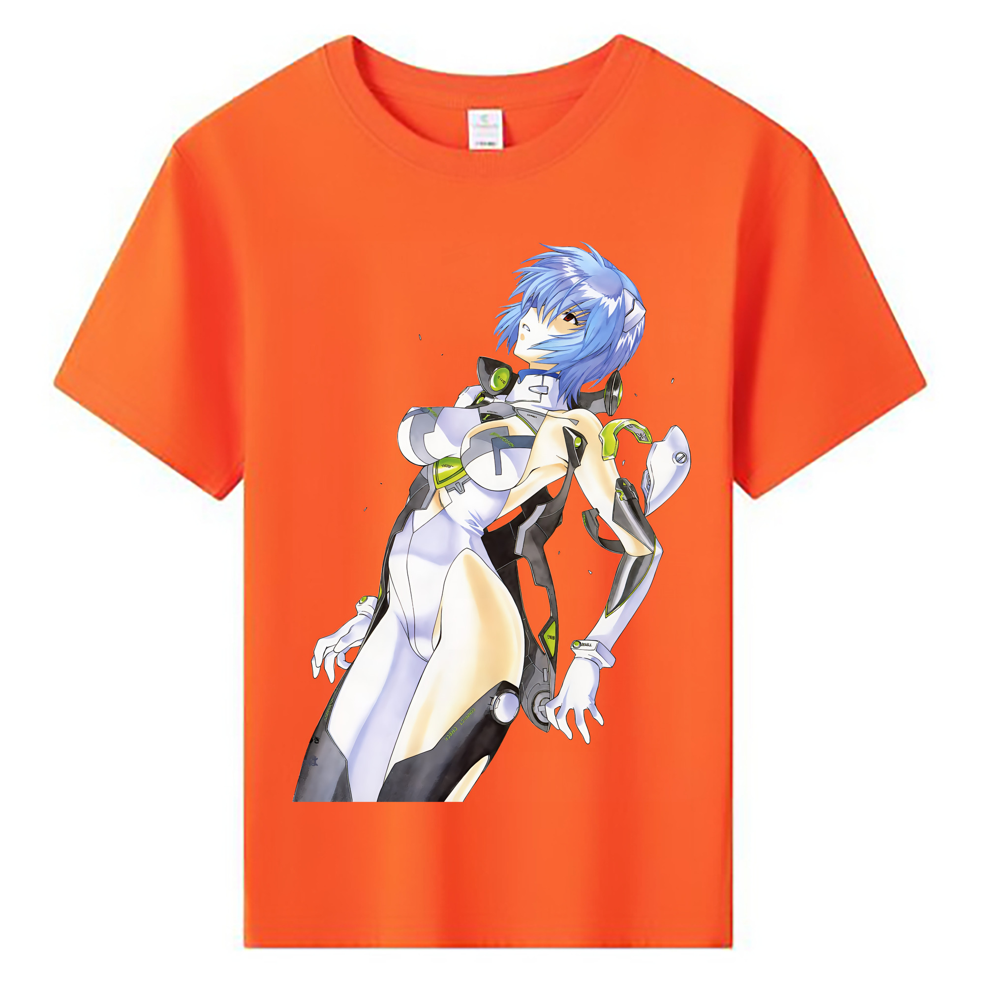 （画像用） EVA 新世紀エヴァンゲリオン 綿100％キッズTシャツ（フロントプリント）