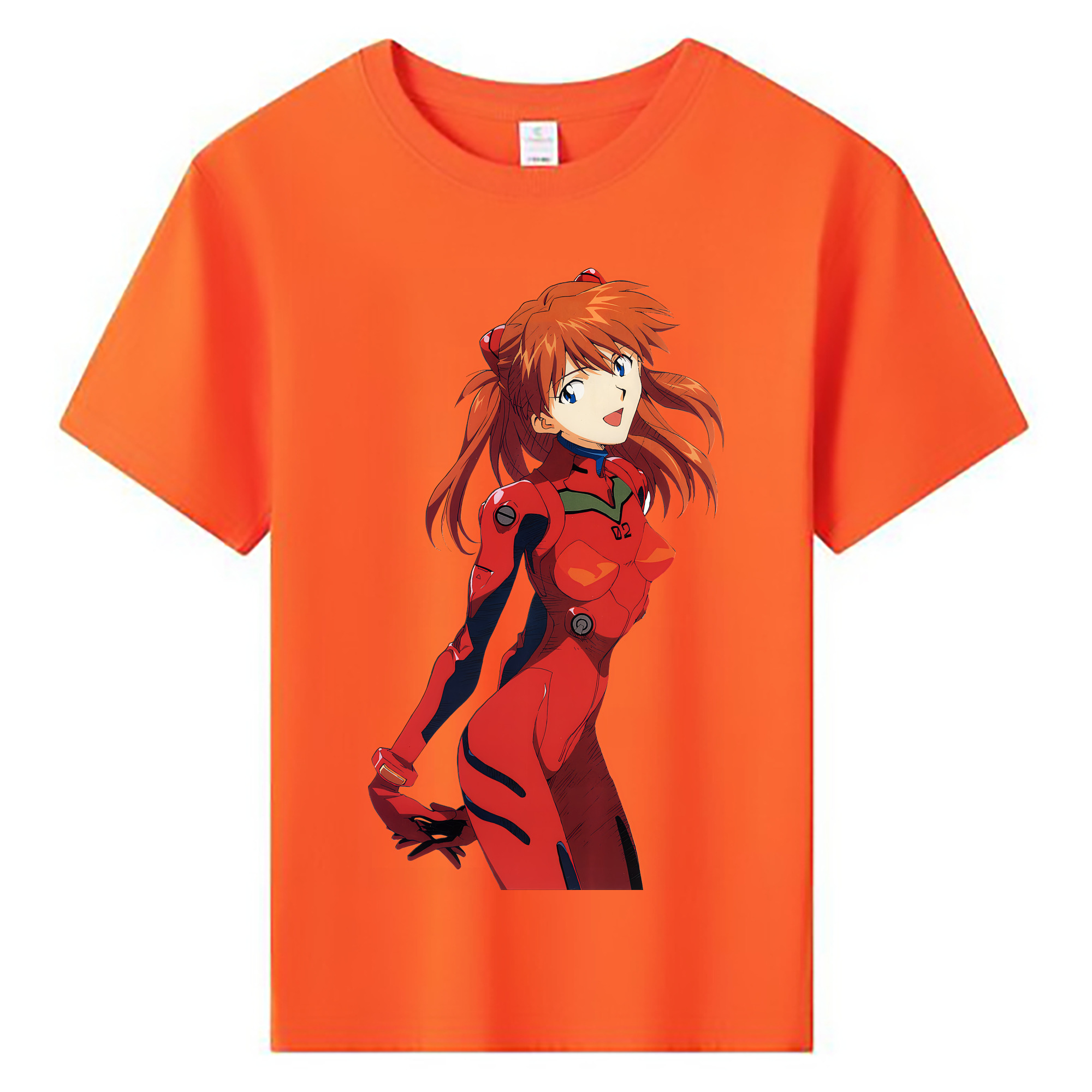 （画像用） EVA 新世紀エヴァンゲリオン 綿100％キッズTシャツ（フロントプリント）