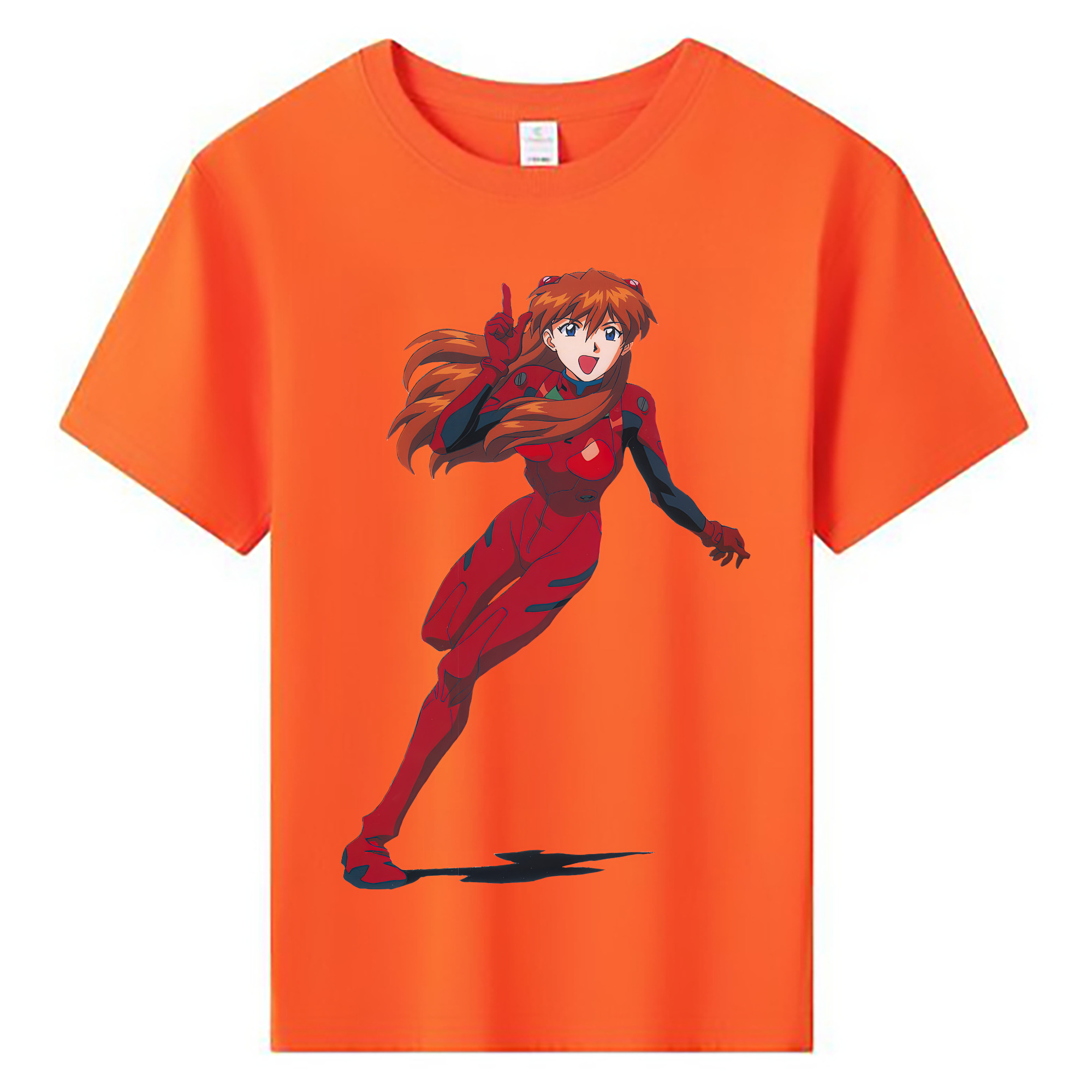 （画像用） EVA 新世紀エヴァンゲリオン 綿100％キッズTシャツ（フロントプリント）
