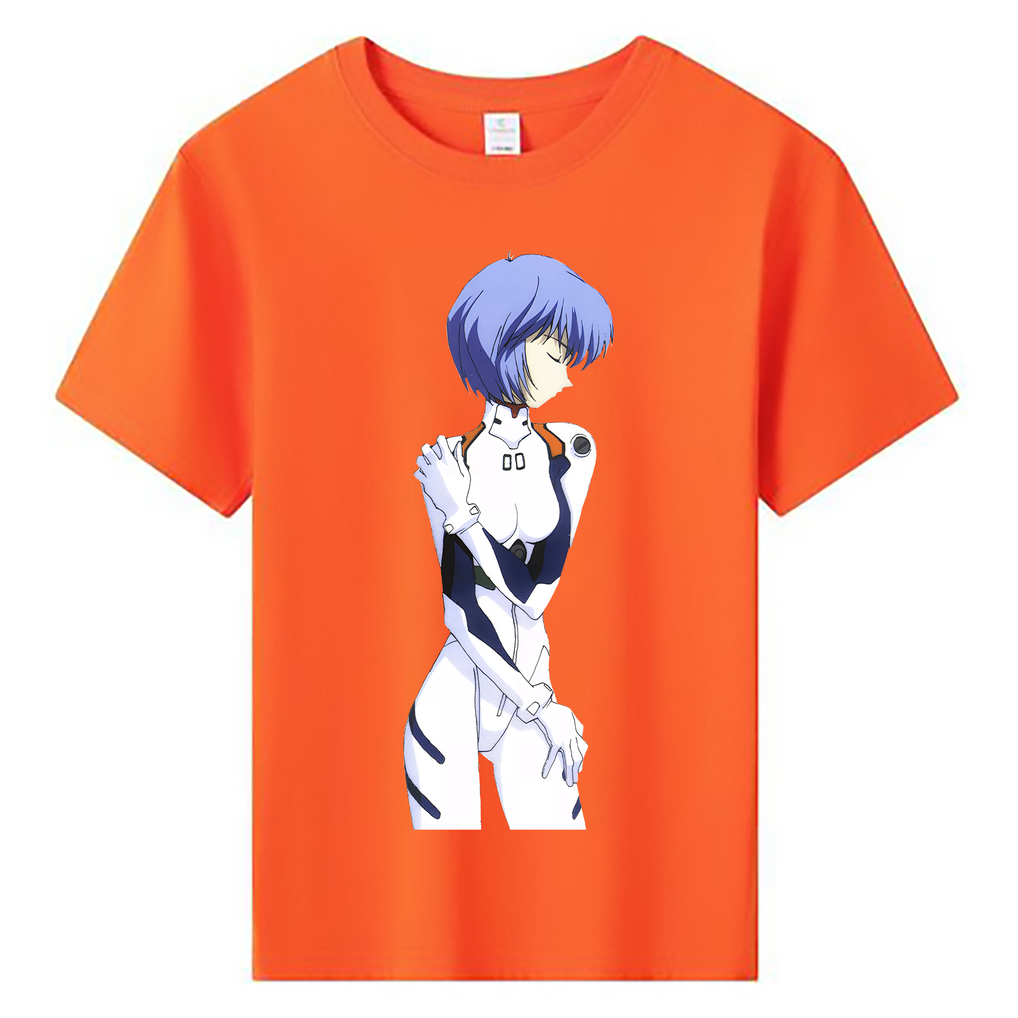 （画像用） EVA 新世紀エヴァンゲリオン 綿100％キッズTシャツ（フロントプリント）