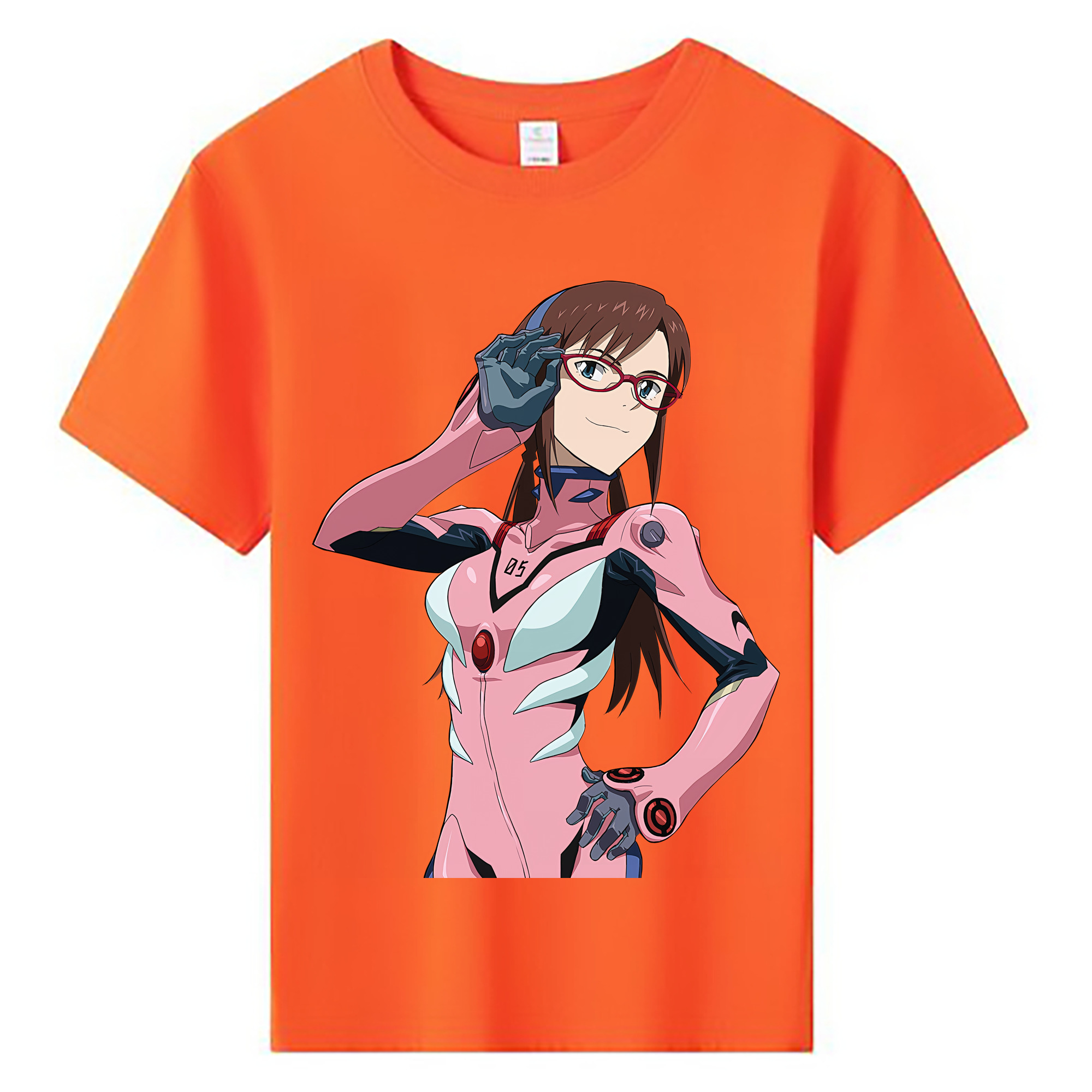 （画像用） EVA 新世紀エヴァンゲリオン 綿100％キッズTシャツ（フロントプリント）