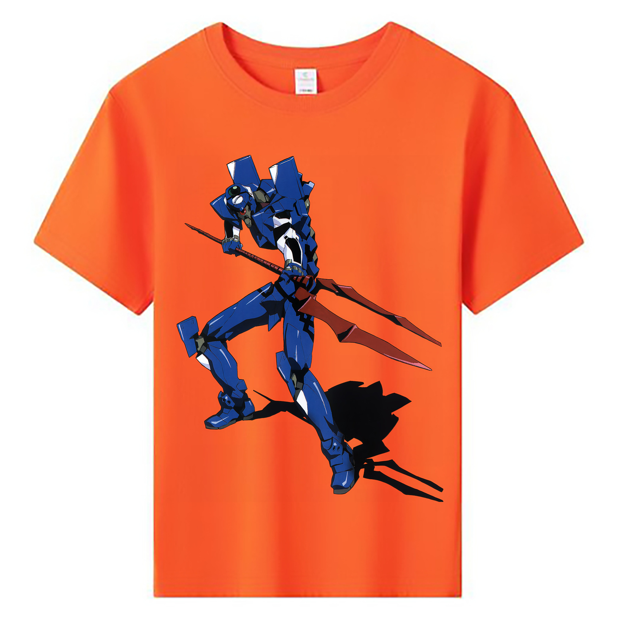 （画像用） EVA 新世紀エヴァンゲリオン 綿100％キッズTシャツ（フロントプリント）