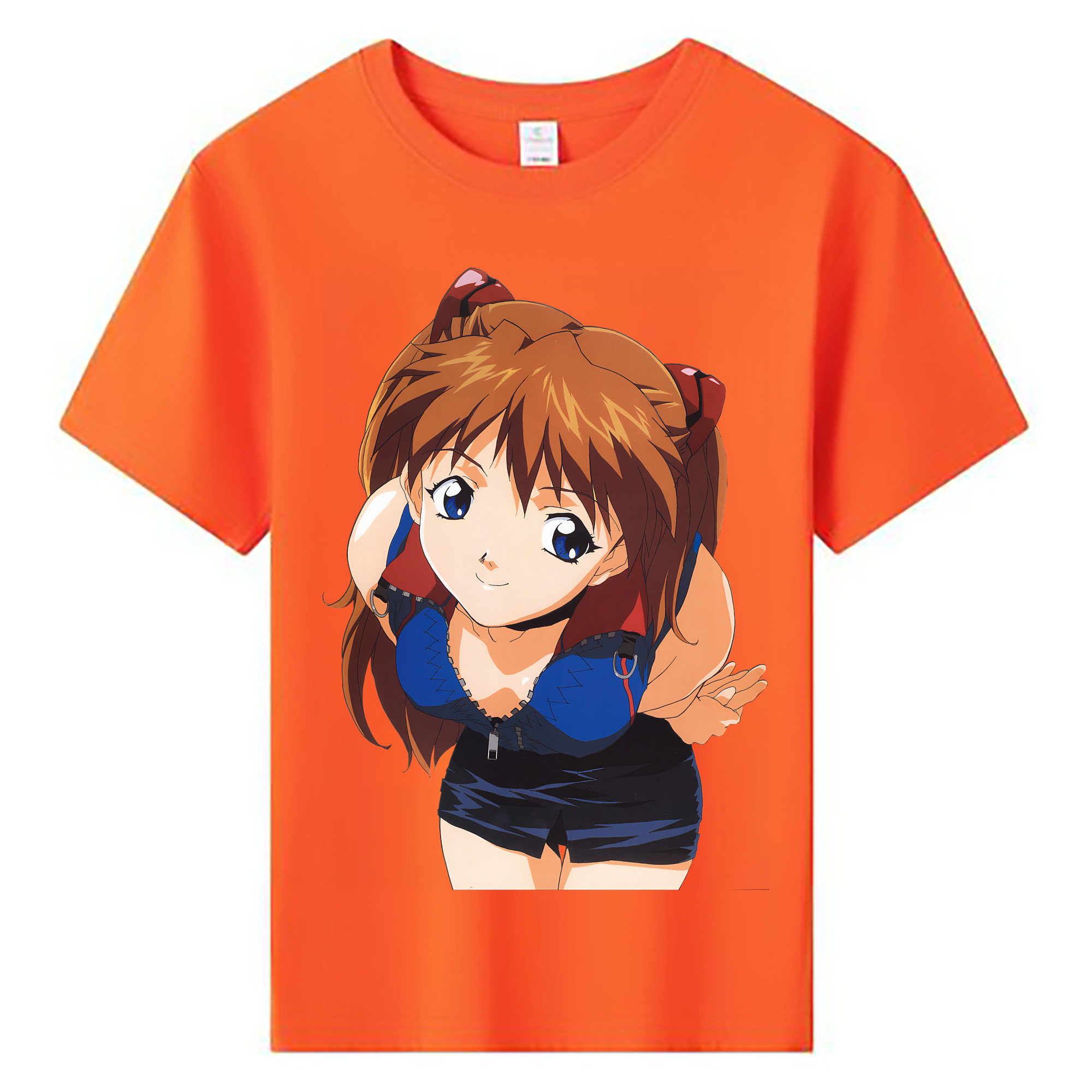 （画像用） EVA 新世紀エヴァンゲリオン 綿100％キッズTシャツ（フロントプリント）