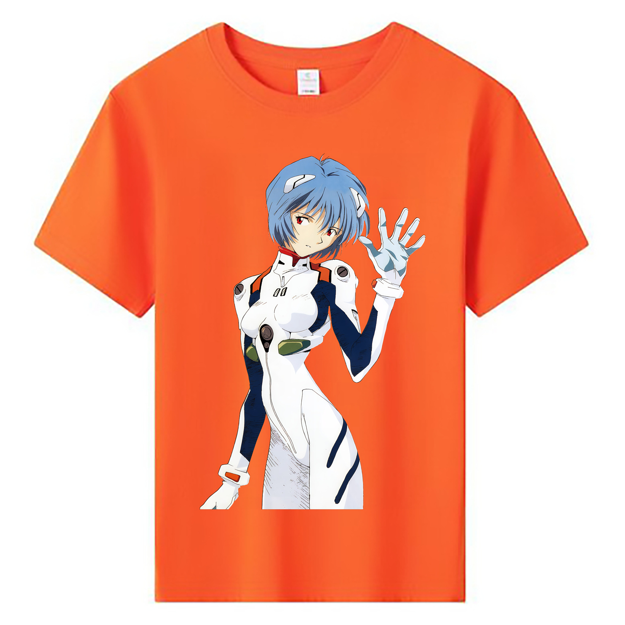 （画像用） EVA 新世紀エヴァンゲリオン 綿100％キッズTシャツ（フロントプリント）