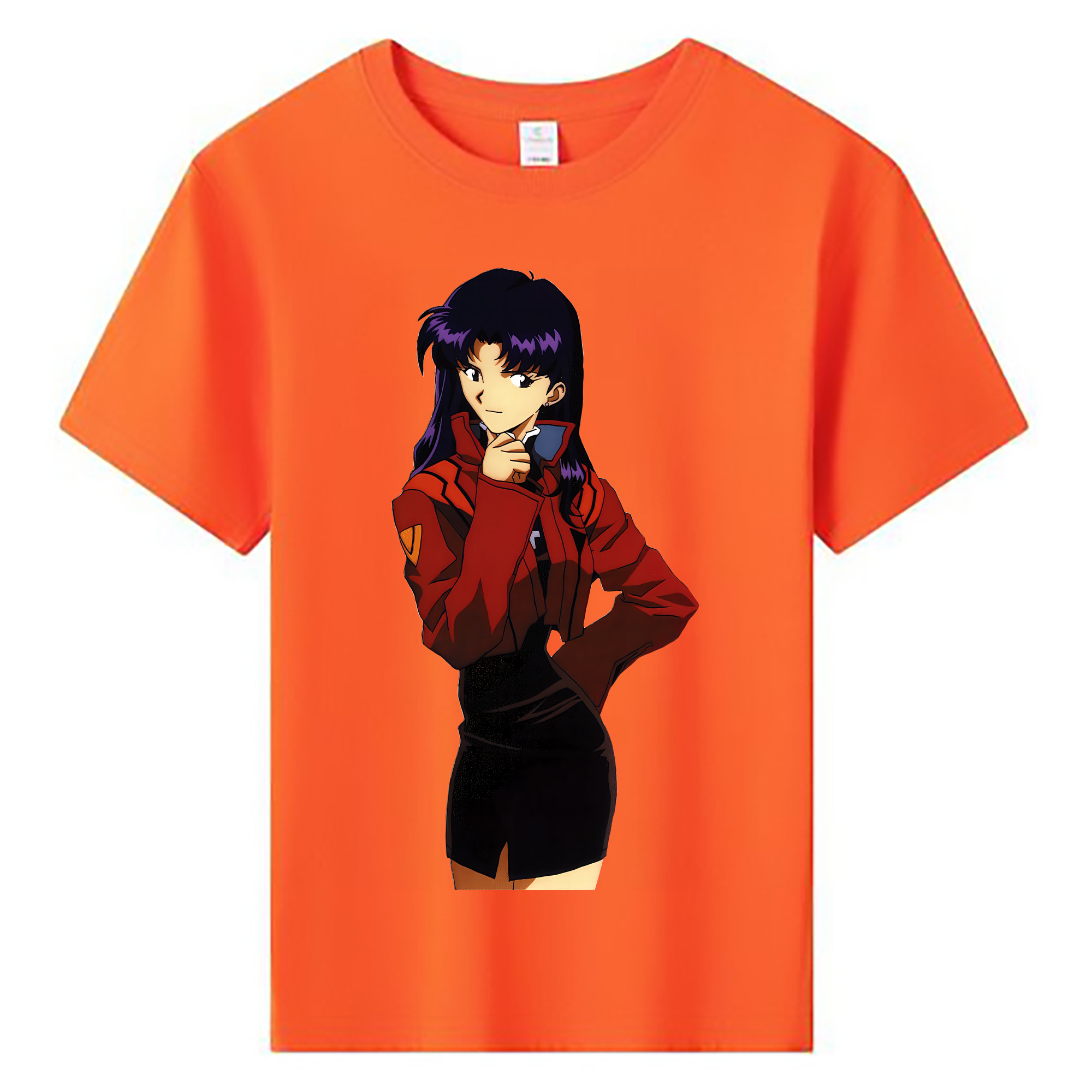 （画像用） EVA 新世紀エヴァンゲリオン 綿100％キッズTシャツ（フロントプリント）
