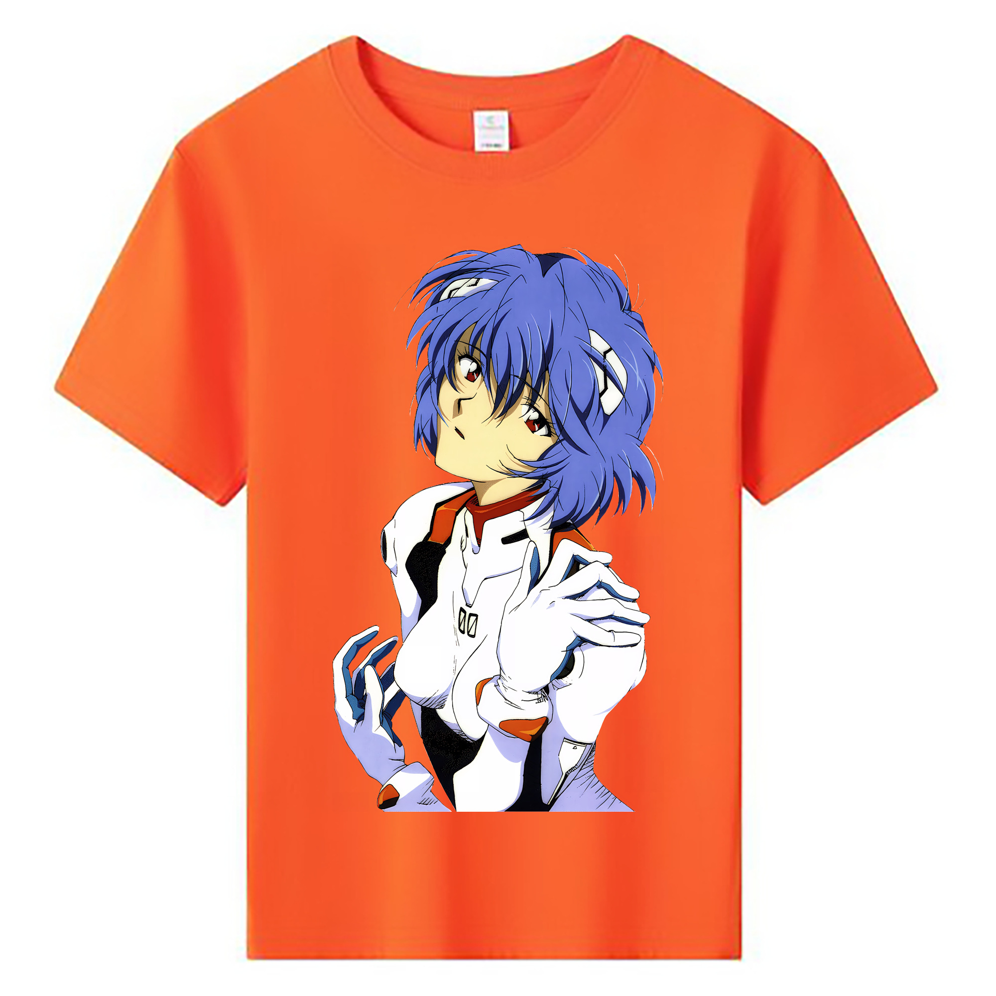 （画像用） EVA 新世紀エヴァンゲリオン 綿100％キッズTシャツ（フロントプリント）