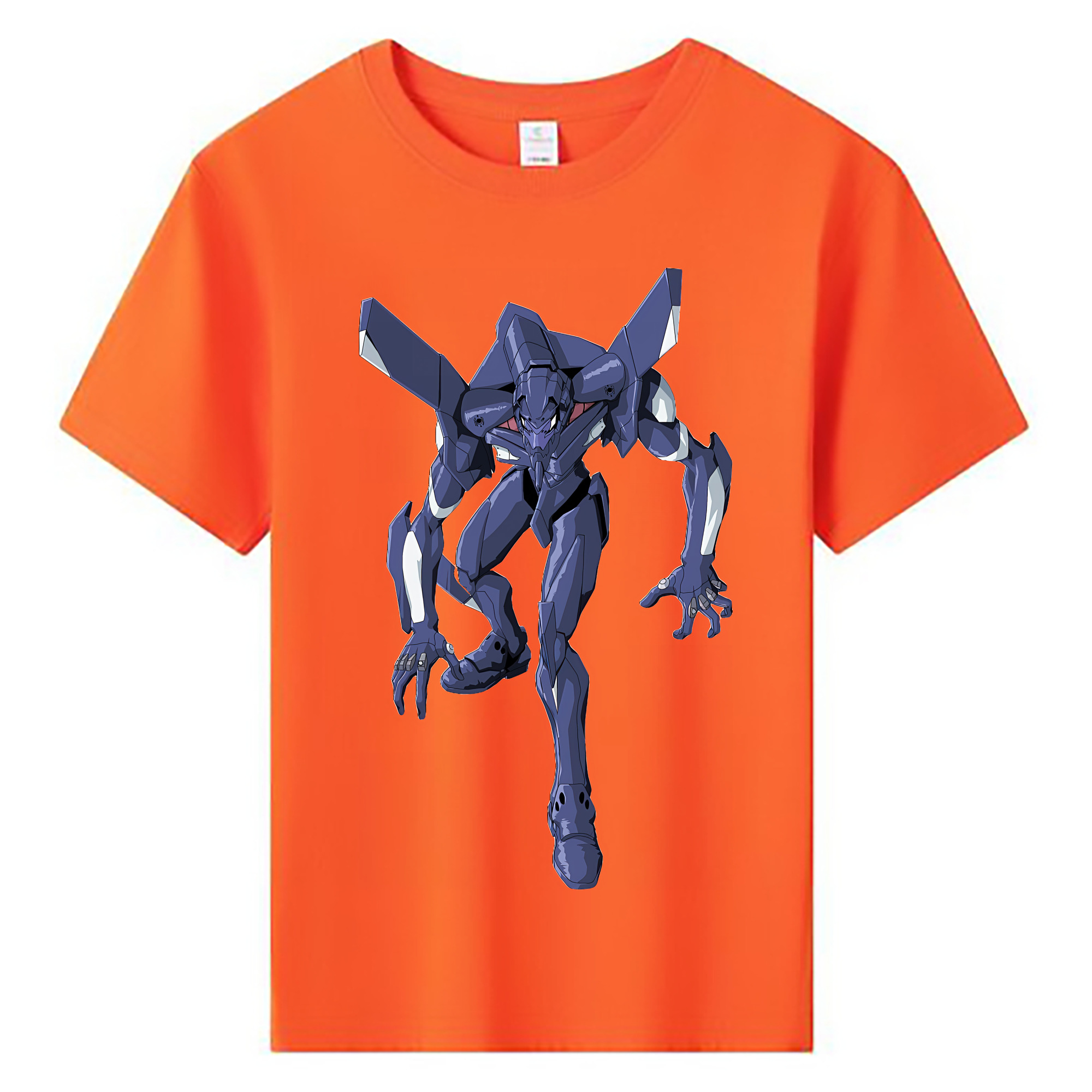 （画像用） EVA 新世紀エヴァンゲリオン 綿100％キッズTシャツ（フロントプリント）