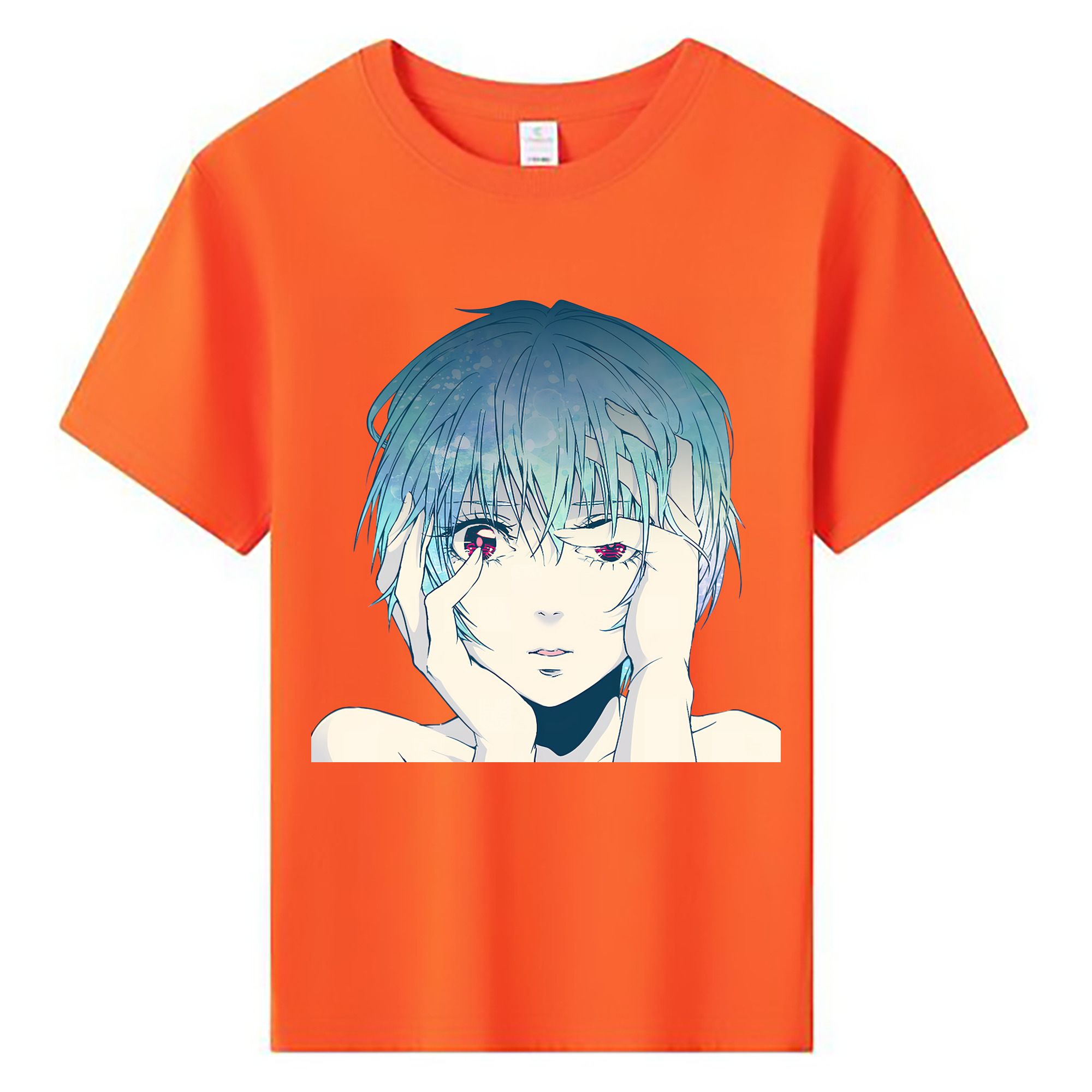（画像用） EVA 新世紀エヴァンゲリオン 綿100％キッズTシャツ（フロントプリント）