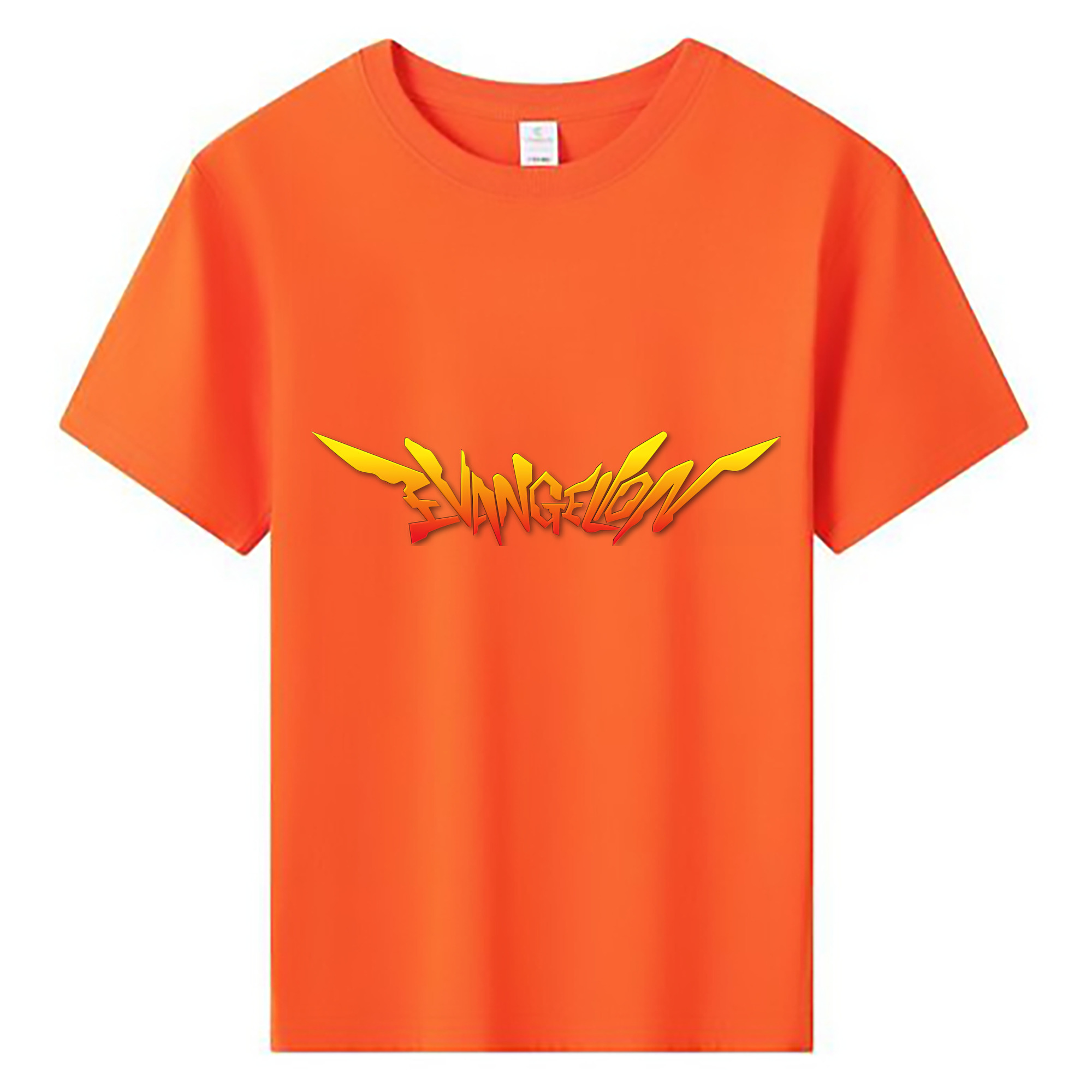 （画像用） EVA 新世紀エヴァンゲリオン 綿100％キッズTシャツ（フロントプリント）