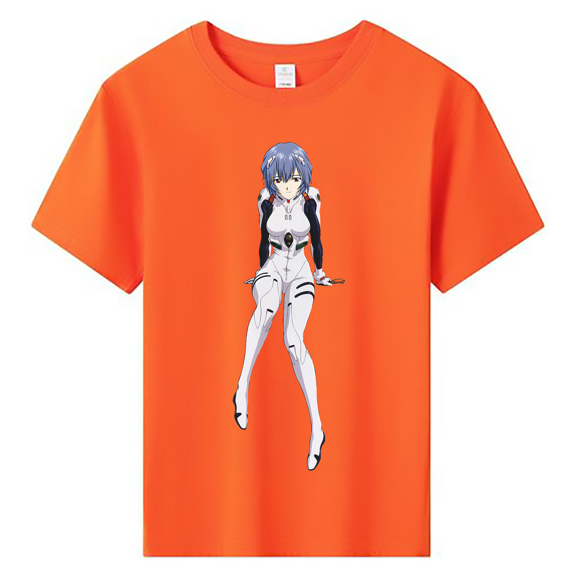 （画像用） EVA 新世紀エヴァンゲリオン 綿100％キッズTシャツ（フロントプリント）