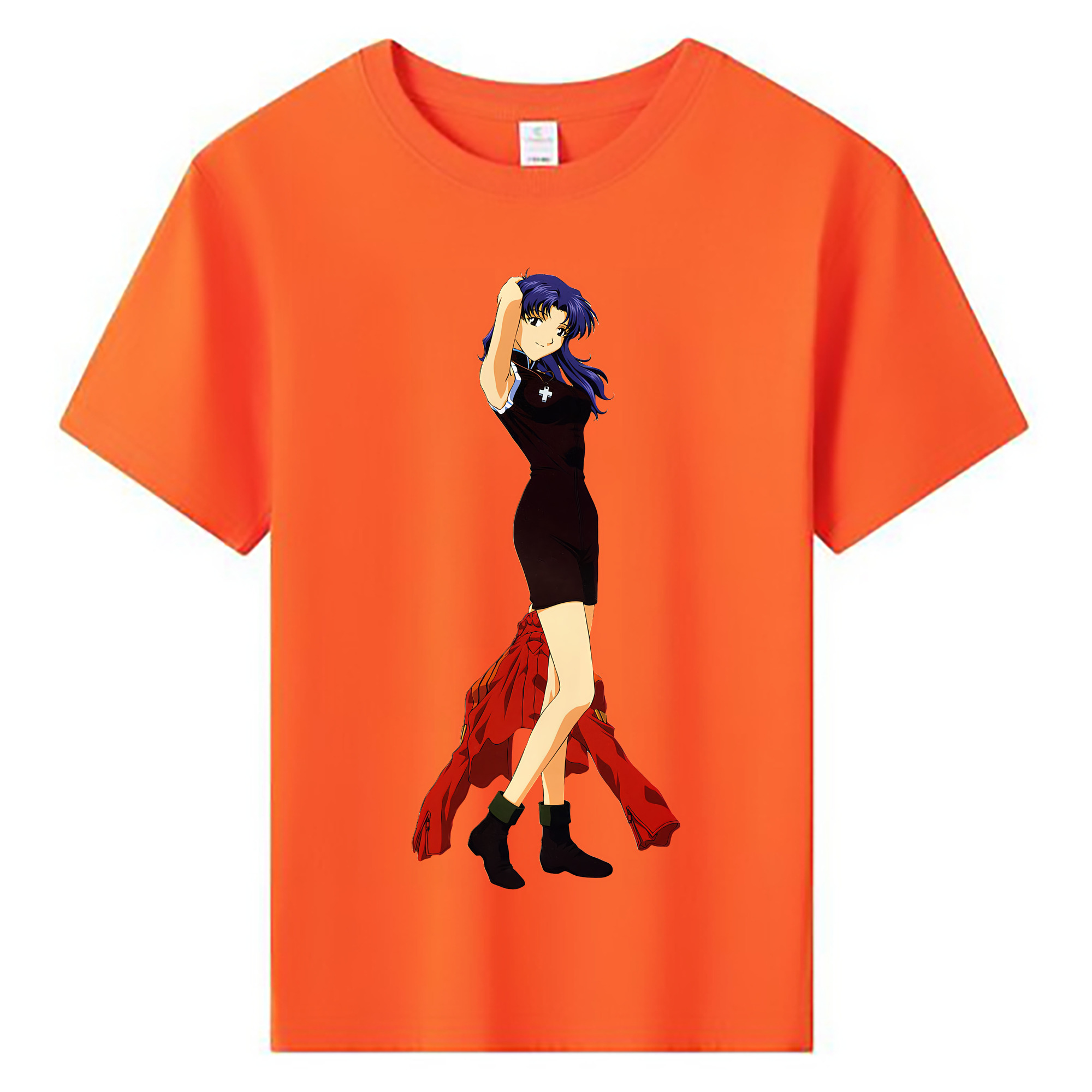 （画像用） EVA 新世紀エヴァンゲリオン 綿100％キッズTシャツ（フロントプリント）