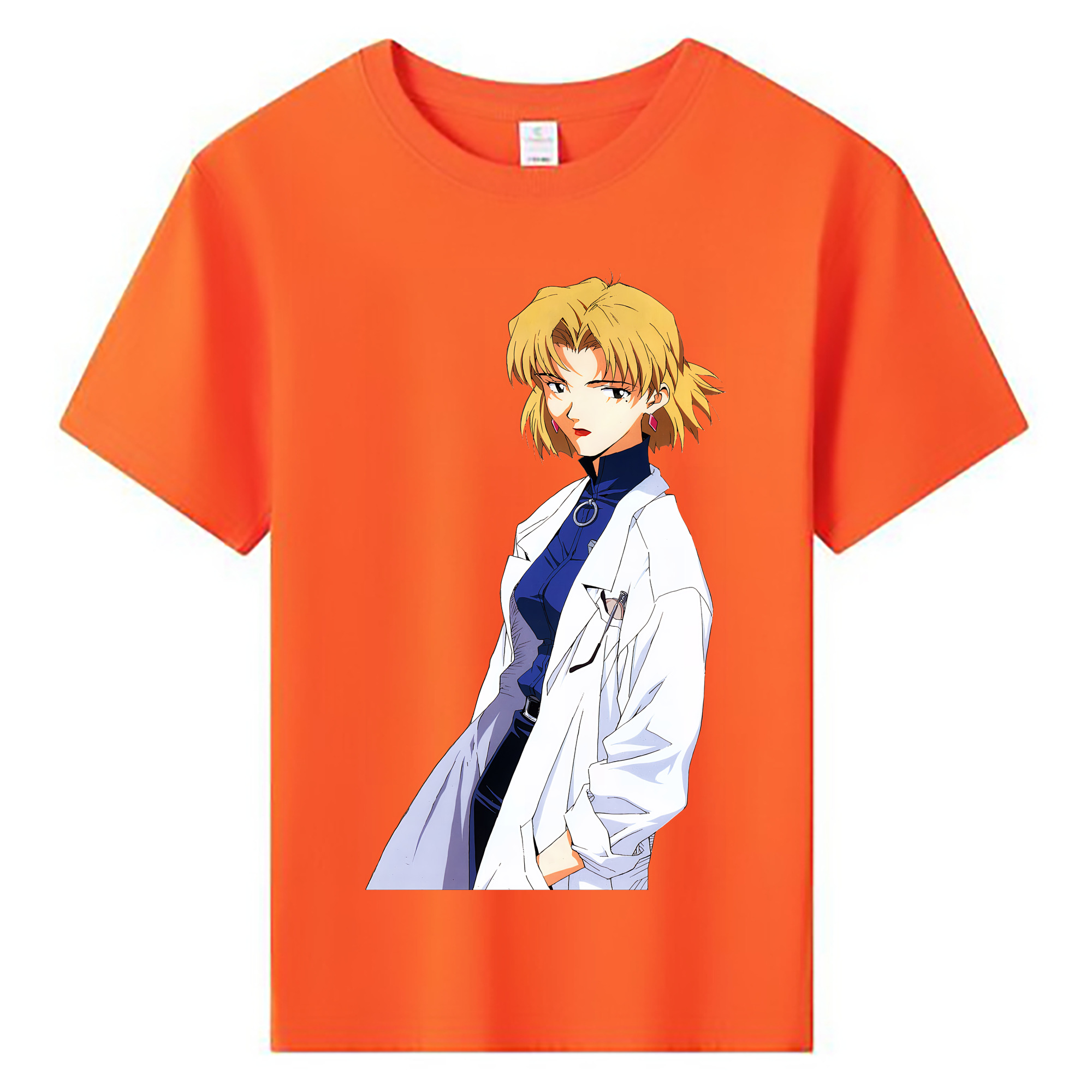（画像用） EVA 新世紀エヴァンゲリオン 綿100％キッズTシャツ（フロントプリント）