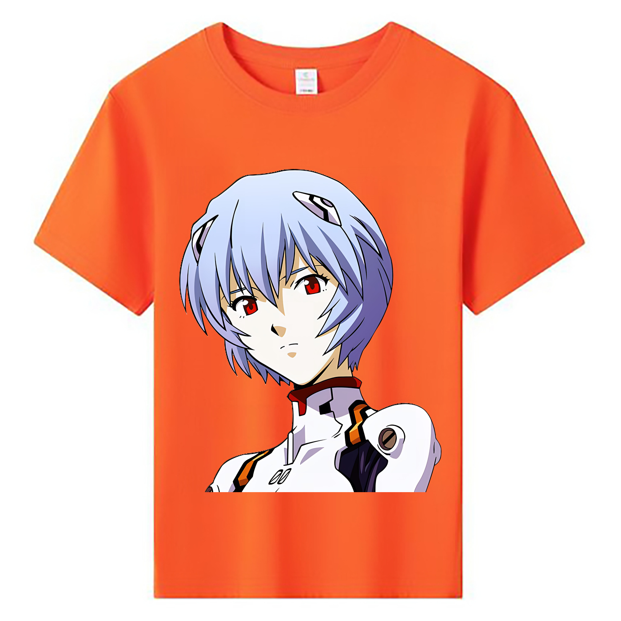 （画像用） EVA 新世紀エヴァンゲリオン 綿100％キッズTシャツ（フロントプリント）