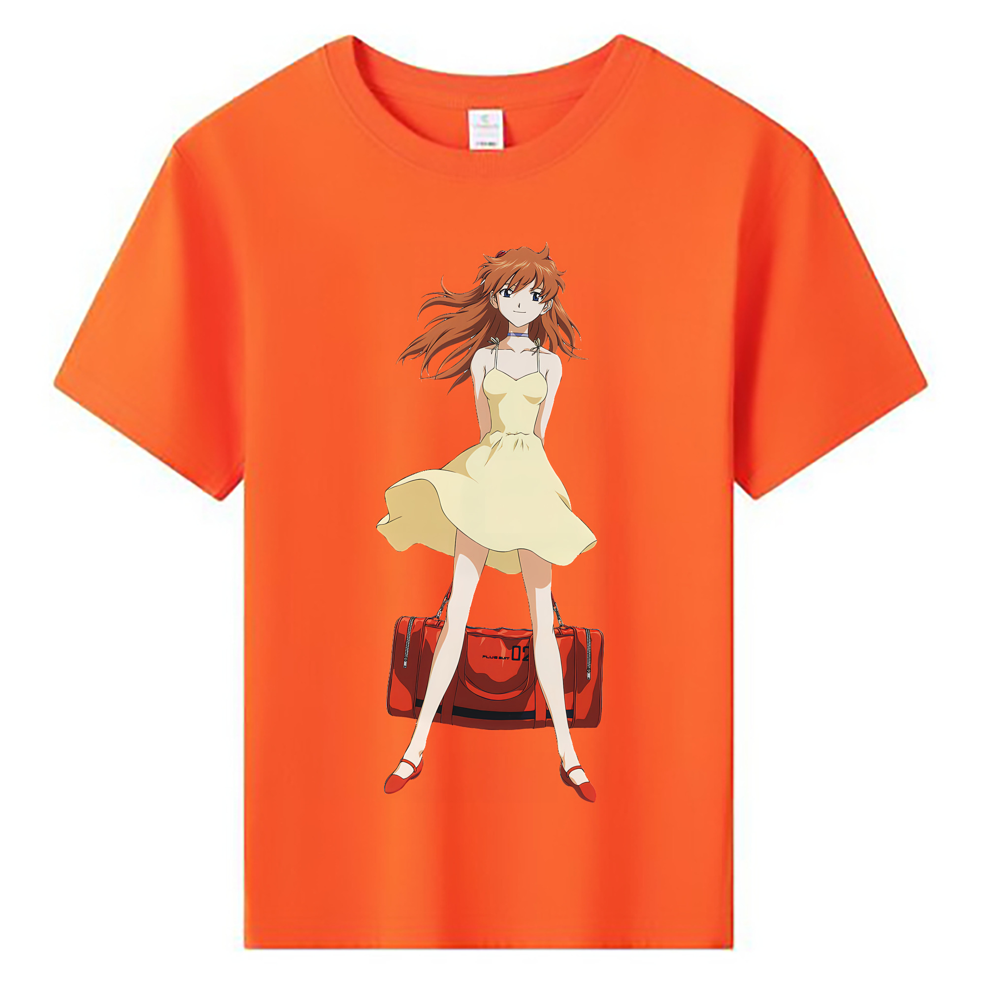 （画像用） EVA 新世紀エヴァンゲリオン 綿100％キッズTシャツ（フロントプリント）
