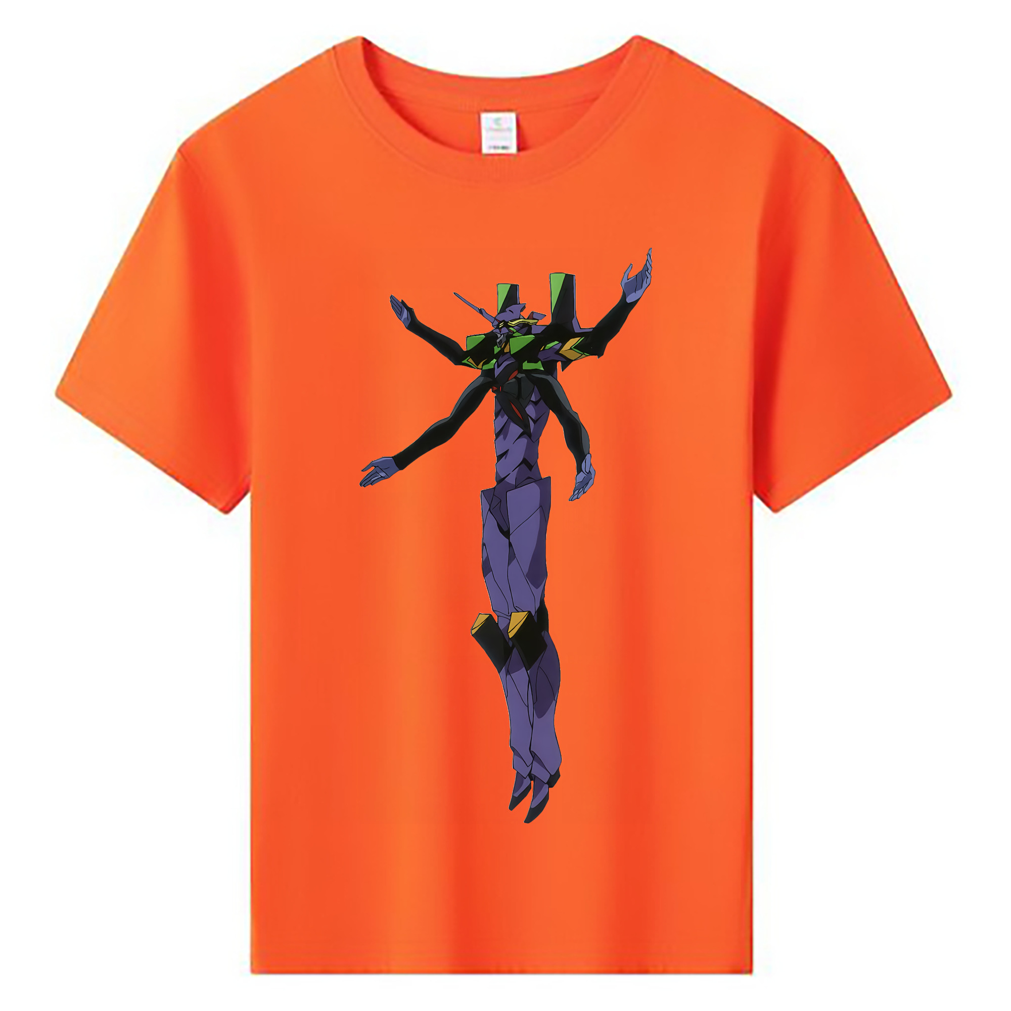 （画像用） EVA 新世紀エヴァンゲリオン 綿100％キッズTシャツ（フロントプリント）