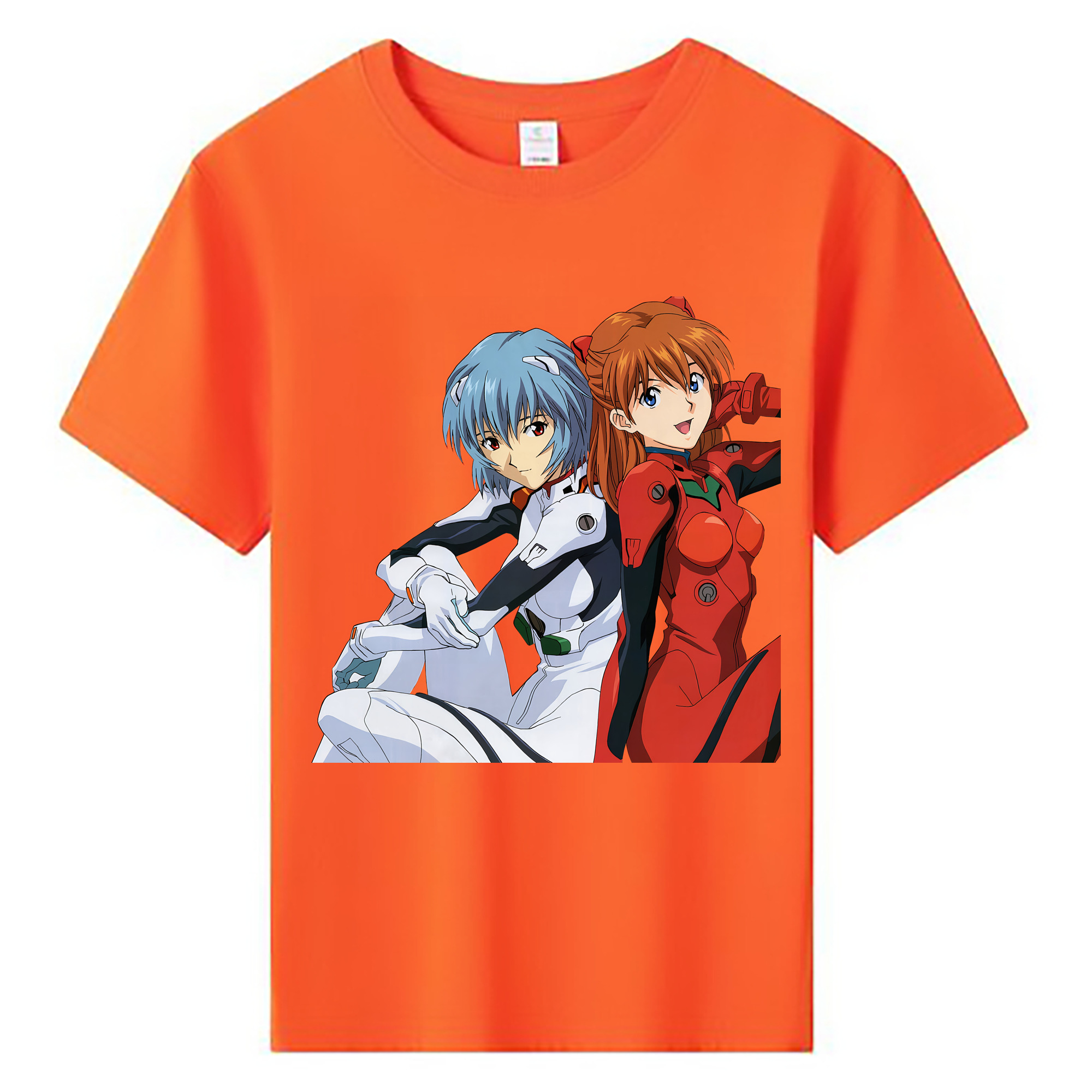 （画像用） EVA 新世紀エヴァンゲリオン 綿100％キッズTシャツ（フロントプリント）