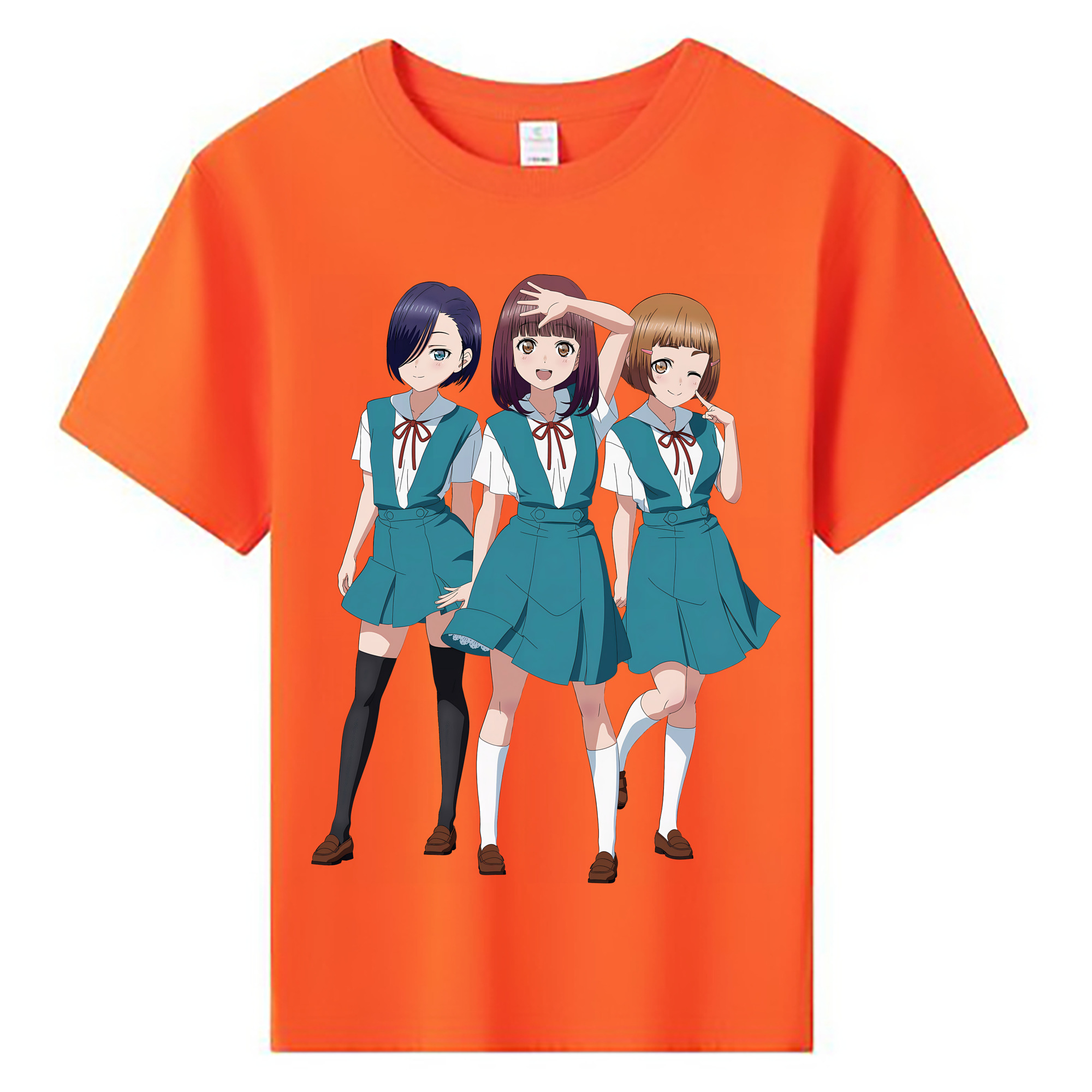 （画像用） EVA 新世紀エヴァンゲリオン 綿100％キッズTシャツ（フロントプリント）