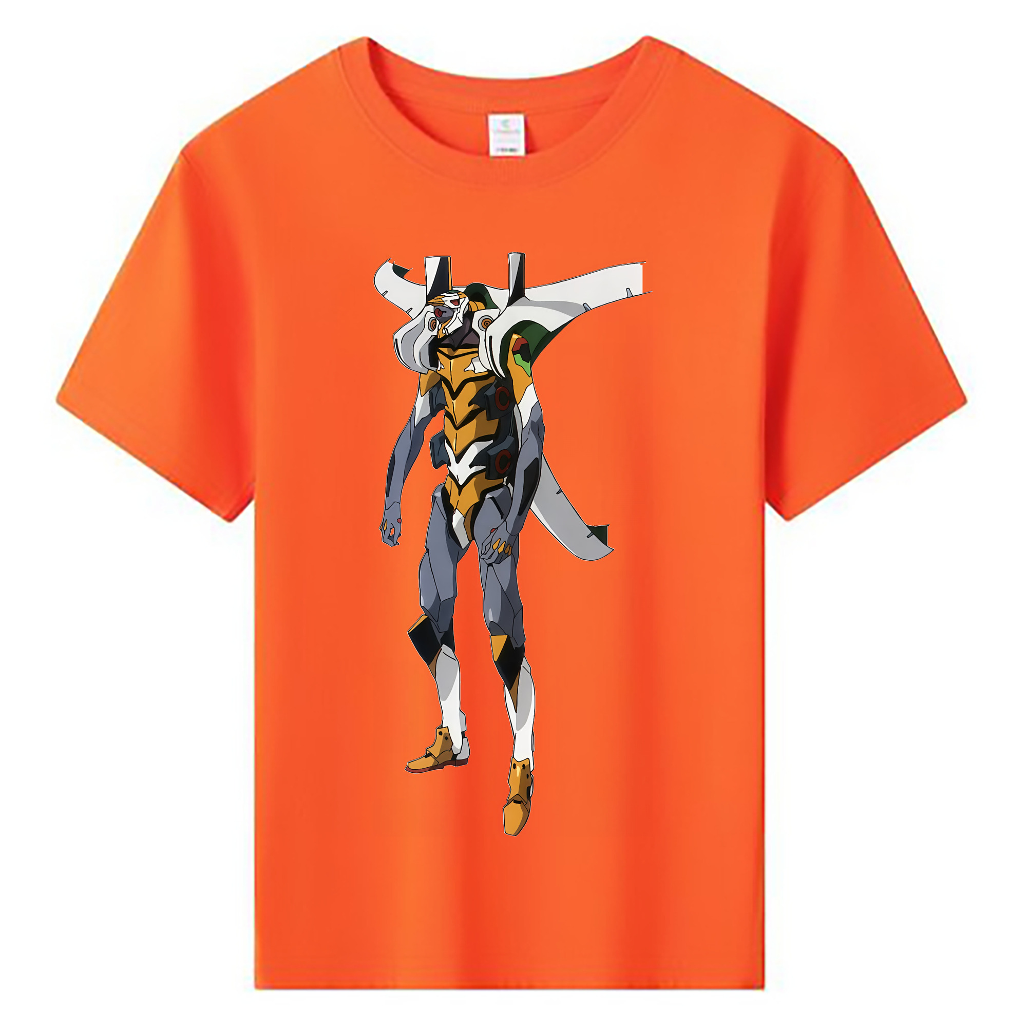 （画像用） EVA 新世紀エヴァンゲリオン 綿100％キッズTシャツ（フロントプリント）