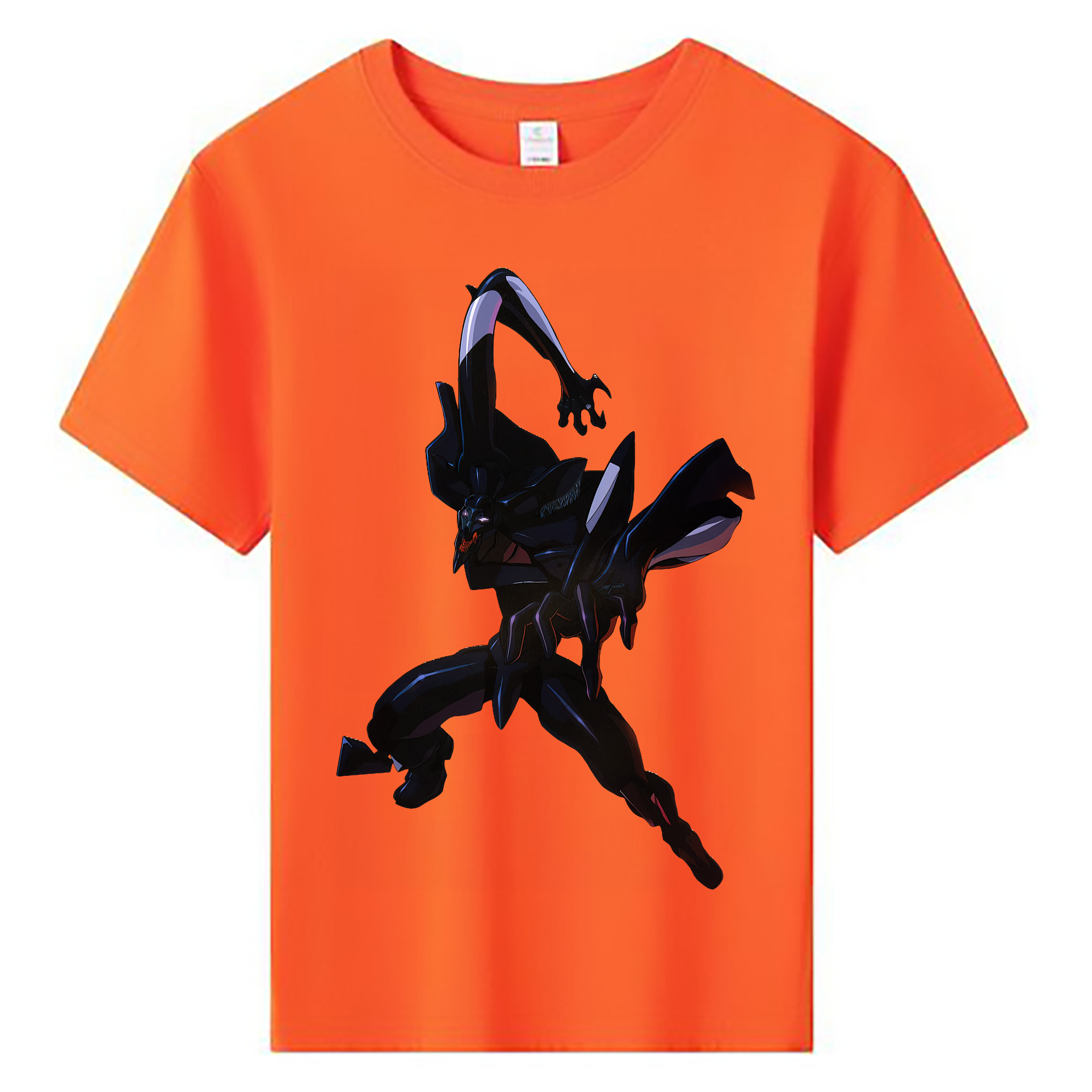 （画像用） EVA 新世紀エヴァンゲリオン 綿100％キッズTシャツ（フロントプリント）