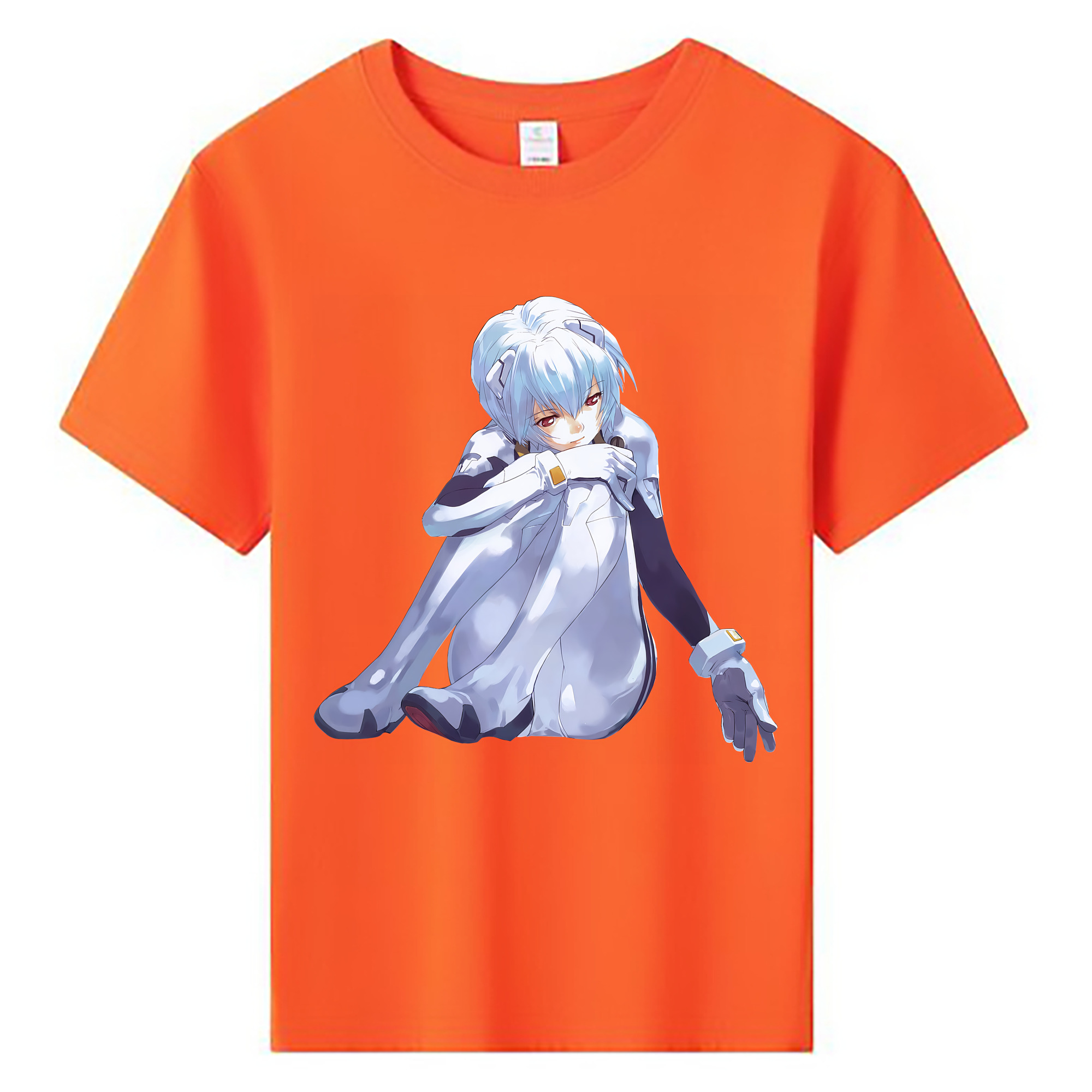 （画像用） EVA 新世紀エヴァンゲリオン 綿100％キッズTシャツ（フロントプリント）