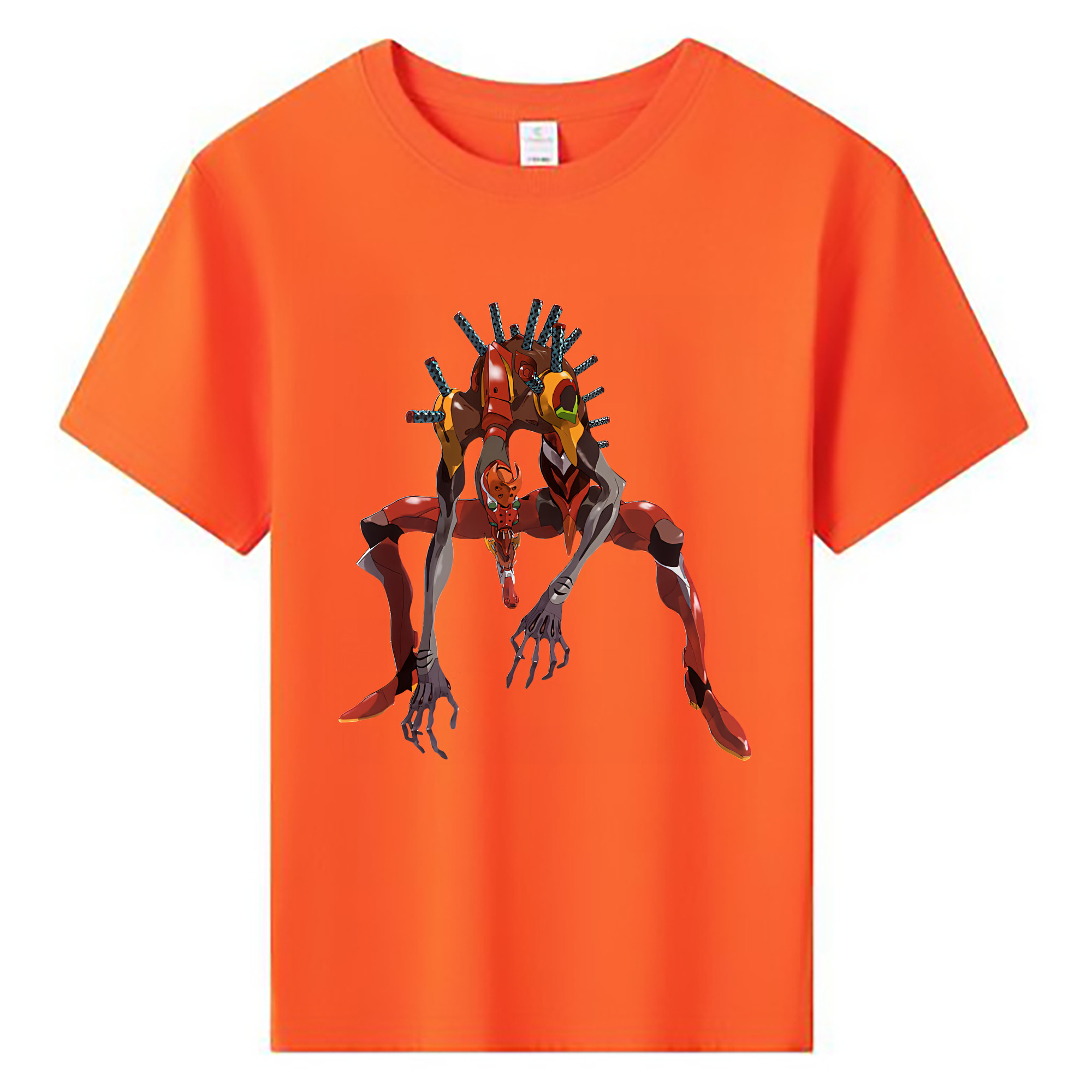 （画像用） EVA 新世紀エヴァンゲリオン 綿100％キッズTシャツ（フロントプリント）