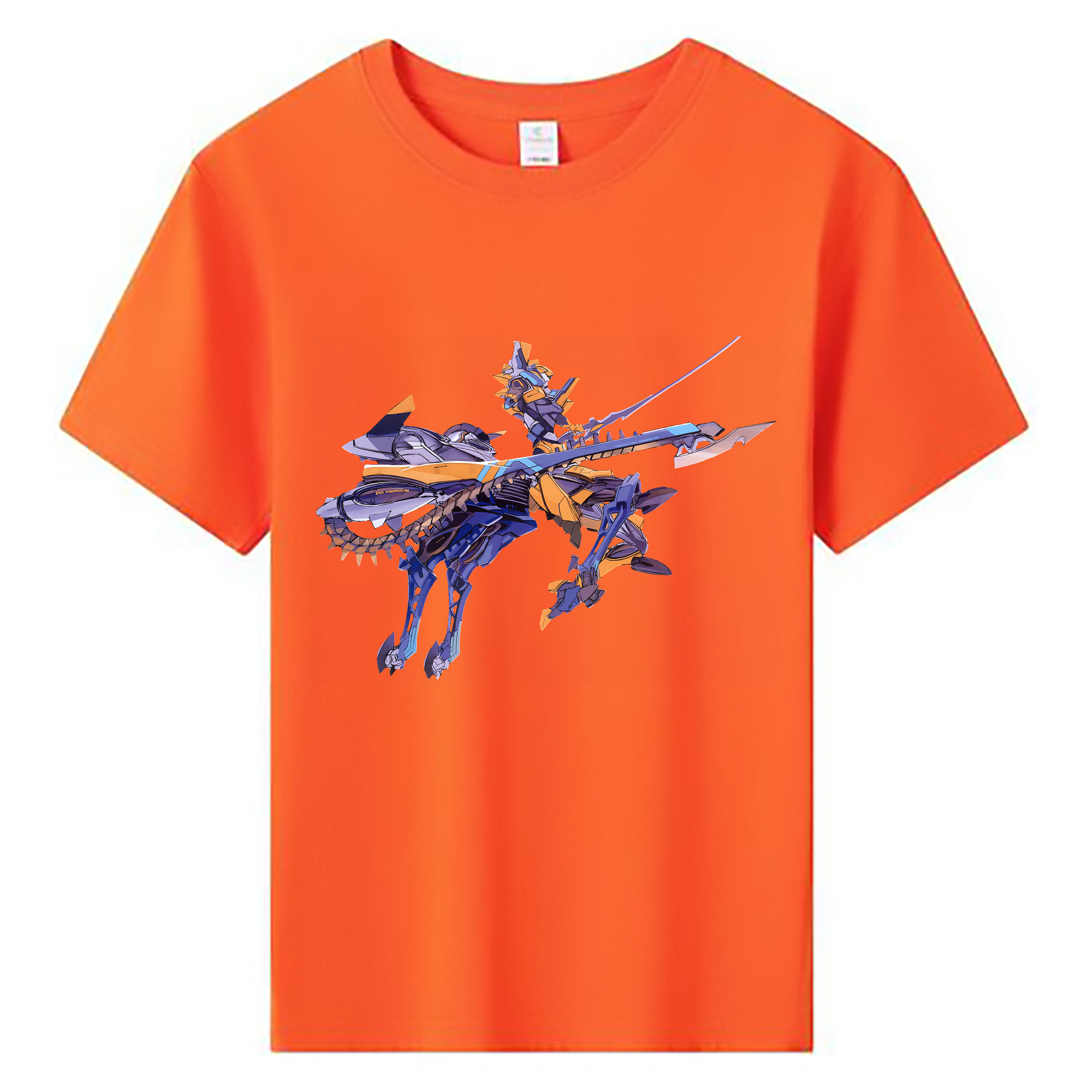 （画像用） EVA 新世紀エヴァンゲリオン 綿100％キッズTシャツ（フロントプリント）