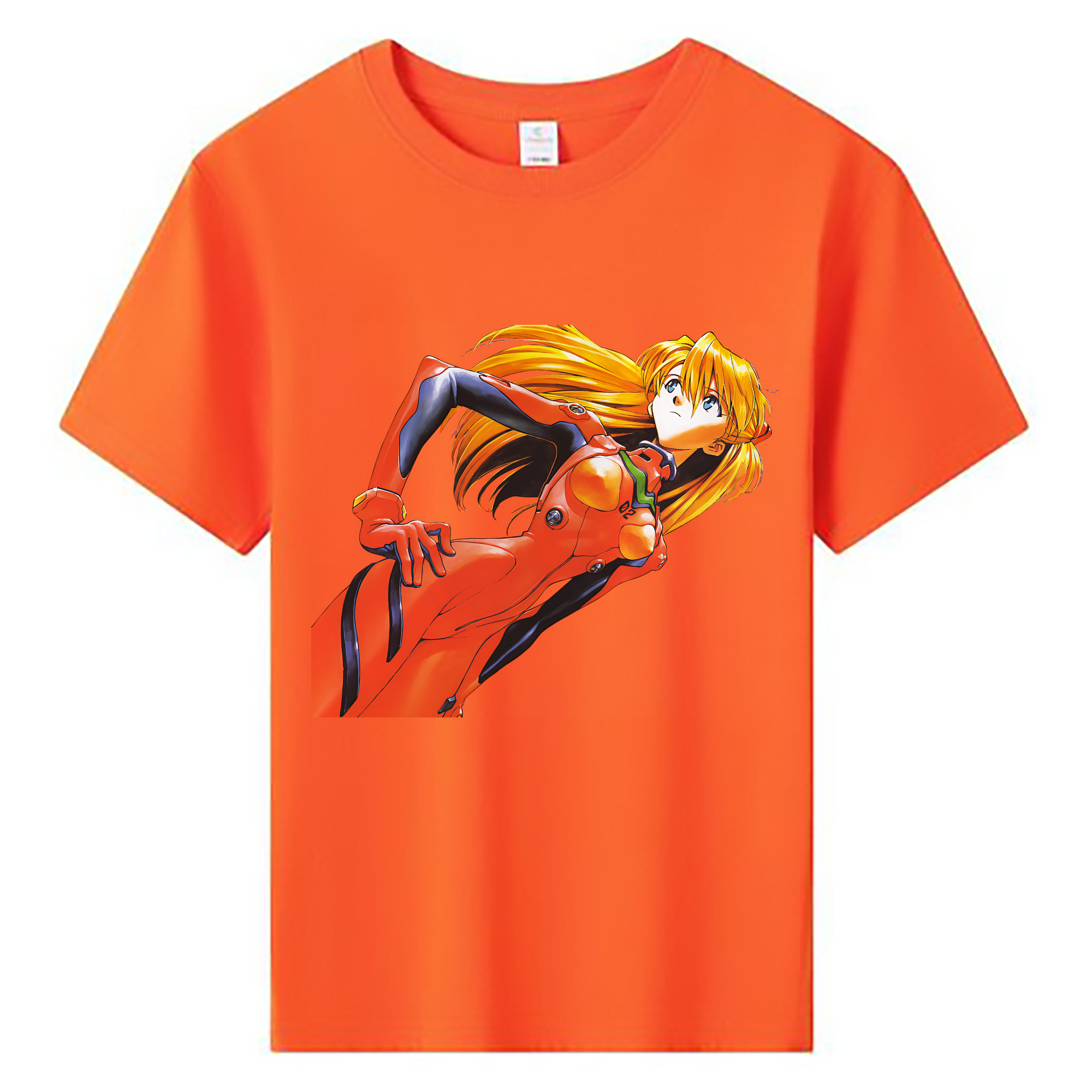 （画像用） EVA 新世紀エヴァンゲリオン 綿100％キッズTシャツ（フロントプリント）