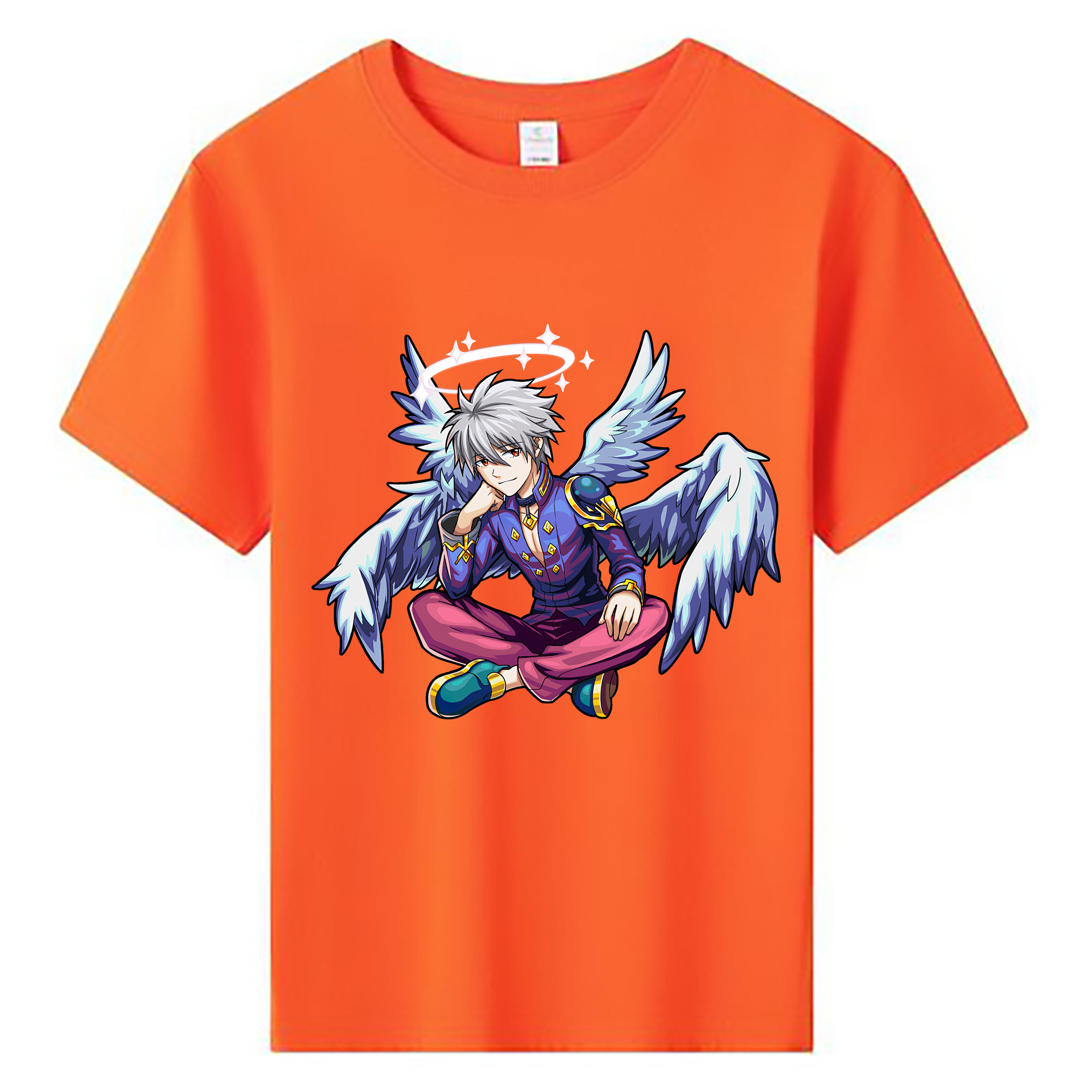 （画像用） EVA 新世紀エヴァンゲリオン 綿100％キッズTシャツ（フロントプリント）