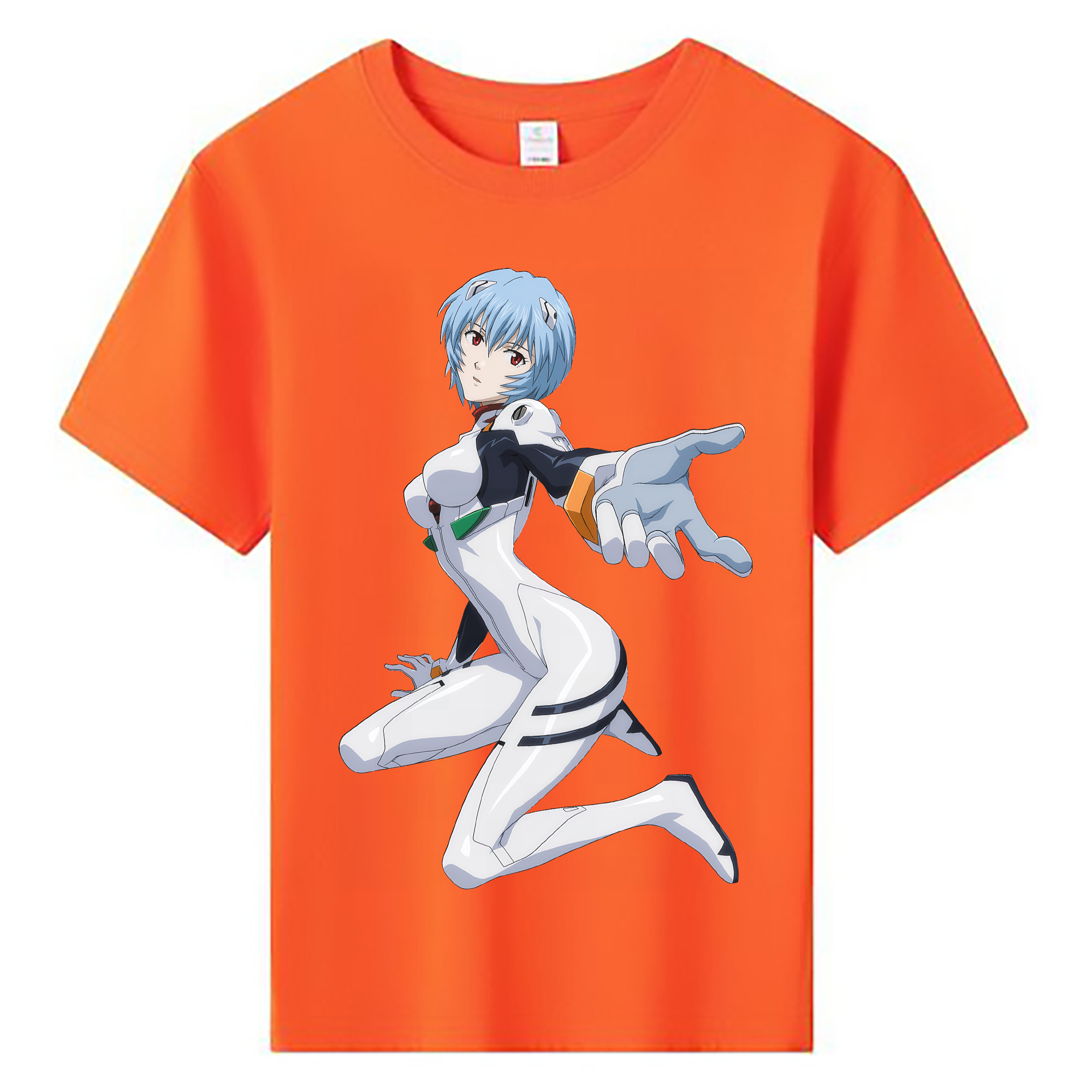 （画像用） EVA 新世紀エヴァンゲリオン 綿100％キッズTシャツ（フロントプリント）