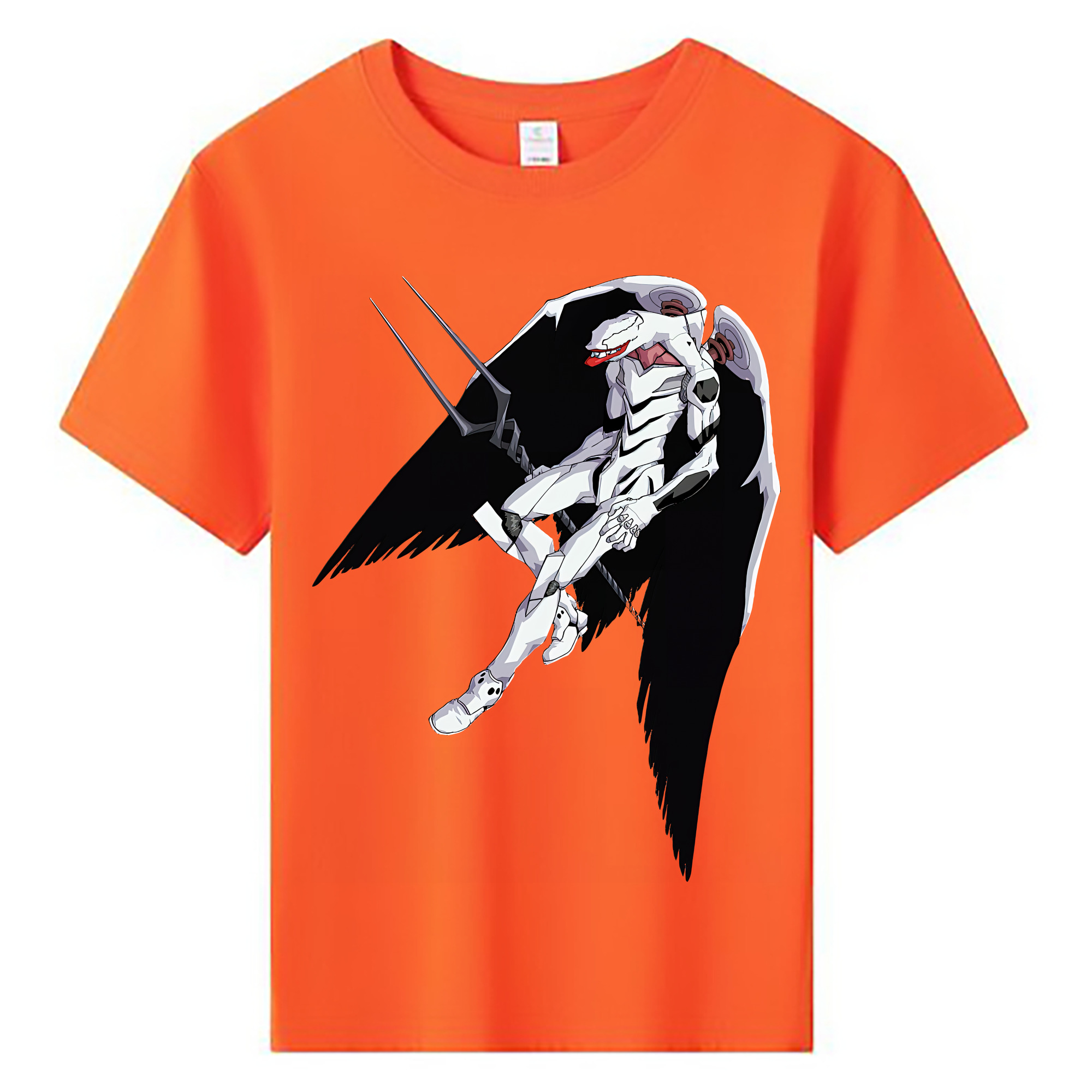 （画像用） EVA 新世紀エヴァンゲリオン 綿100％キッズTシャツ（フロントプリント）