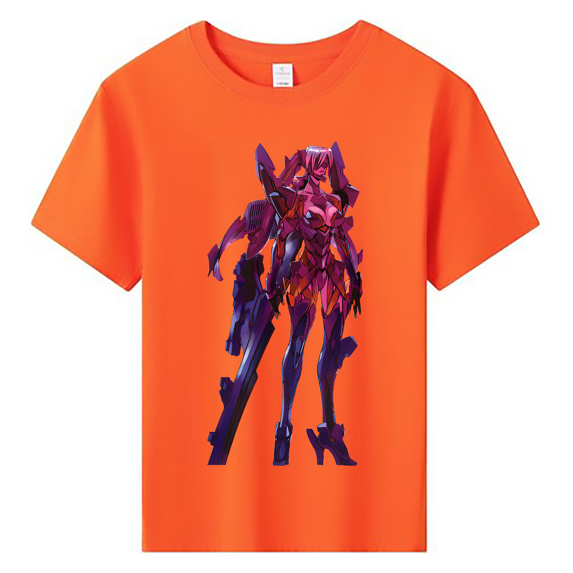 （画像用） EVA 新世紀エヴァンゲリオン 綿100％キッズTシャツ（フロントプリント）