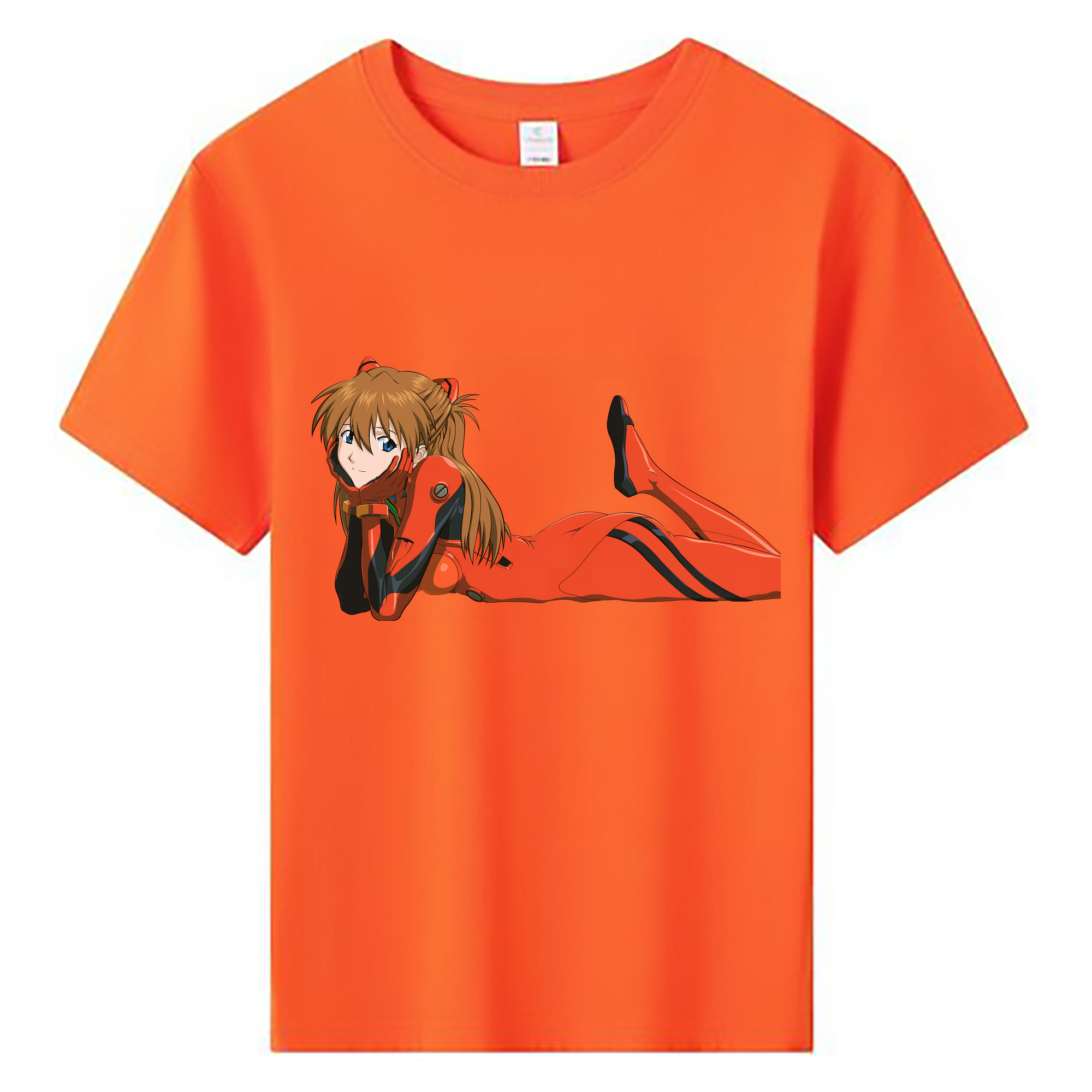 （画像用） EVA 新世紀エヴァンゲリオン 綿100％キッズTシャツ（フロントプリント）