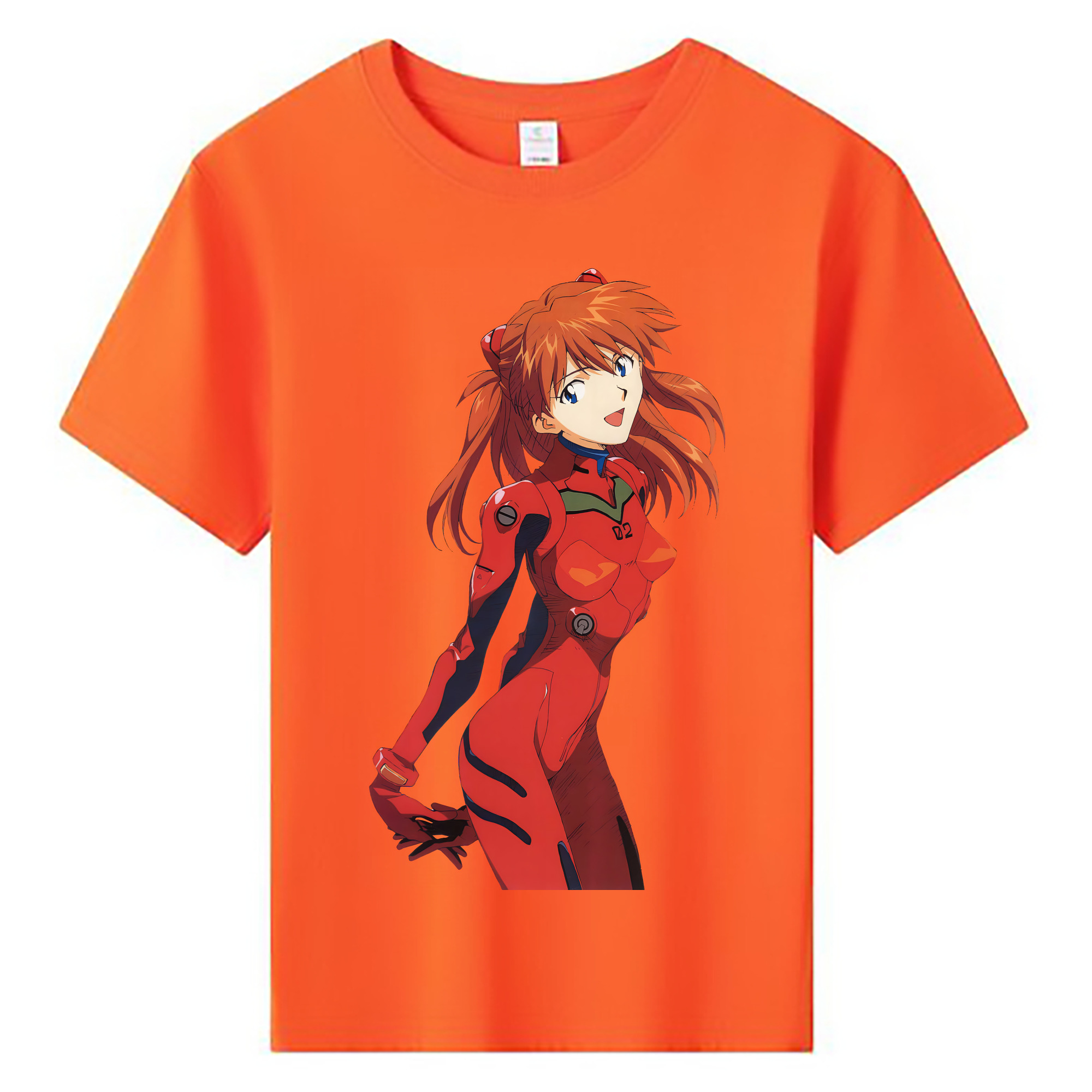 （画像用） EVA 新世紀エヴァンゲリオン 綿100％キッズTシャツ（フロントプリント）