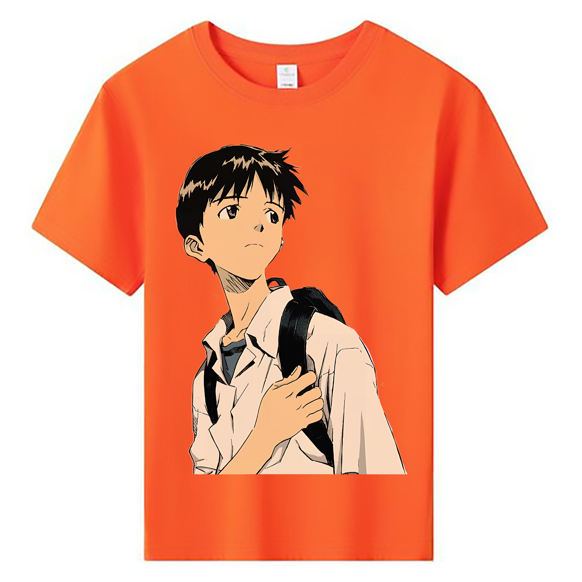 （画像用） EVA 新世紀エヴァンゲリオン 綿100％キッズTシャツ（フロントプリント）