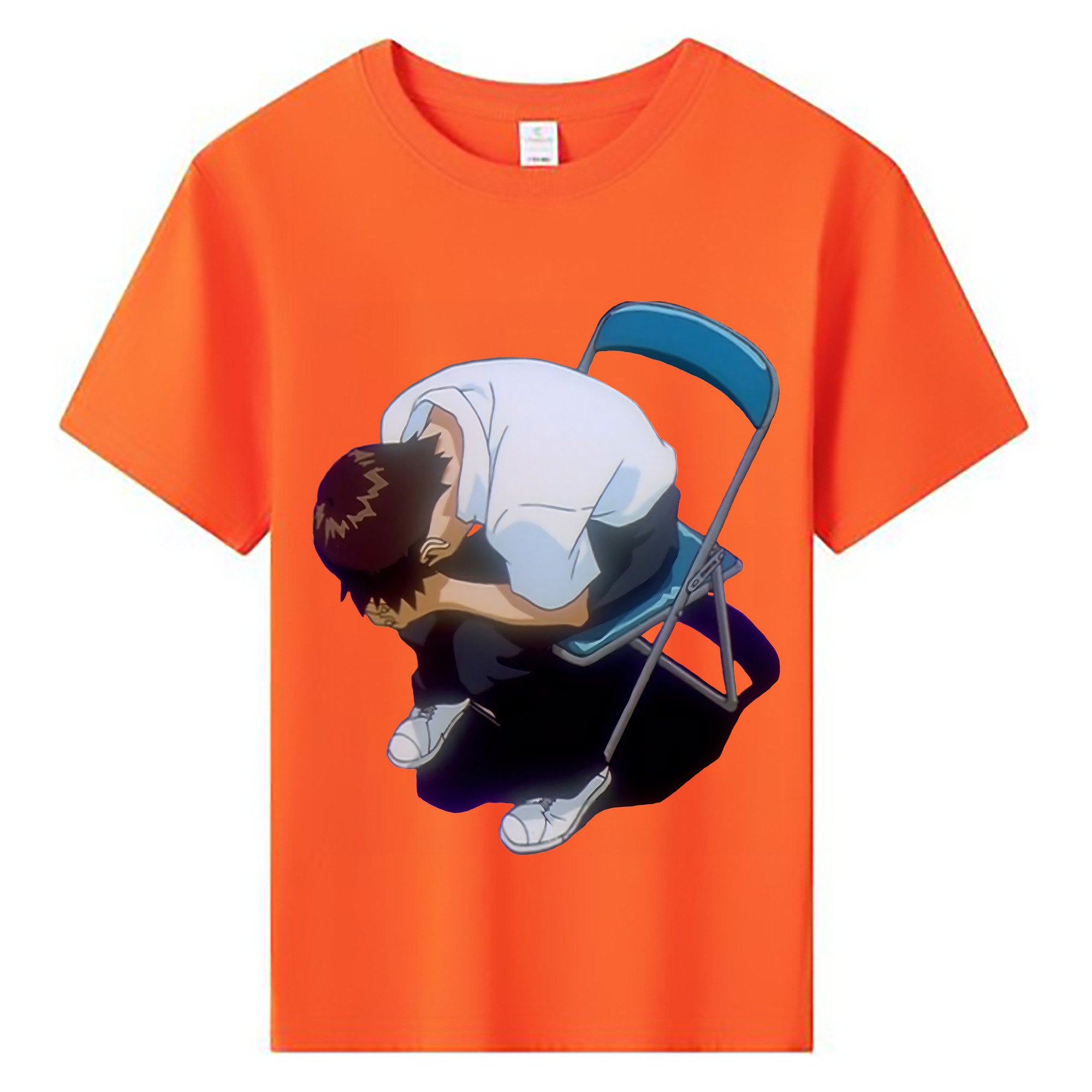 （画像用） EVA 新世紀エヴァンゲリオン 綿100％キッズTシャツ（フロントプリント）