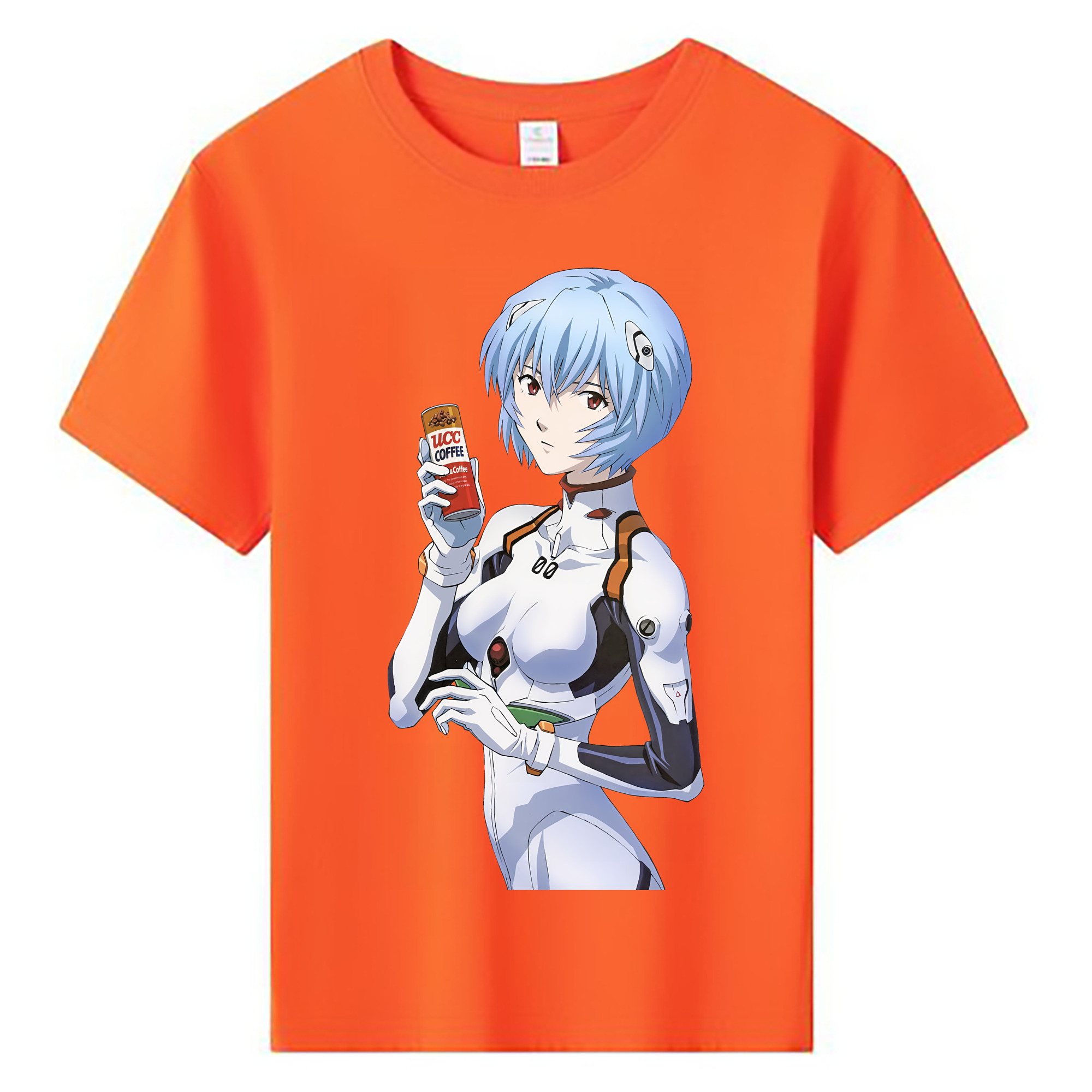 （画像用） EVA 新世紀エヴァンゲリオン 綿100％キッズTシャツ（フロントプリント）
