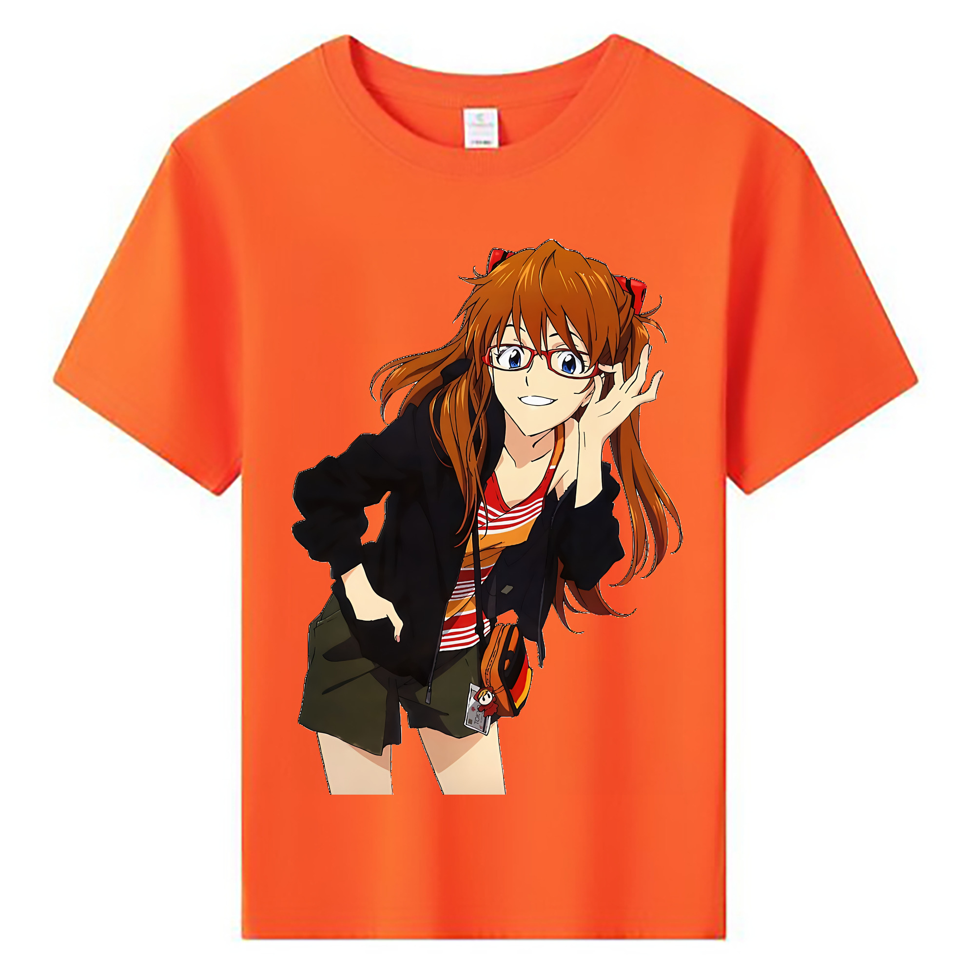 （画像用） EVA 新世紀エヴァンゲリオン 綿100％キッズTシャツ（フロントプリント）