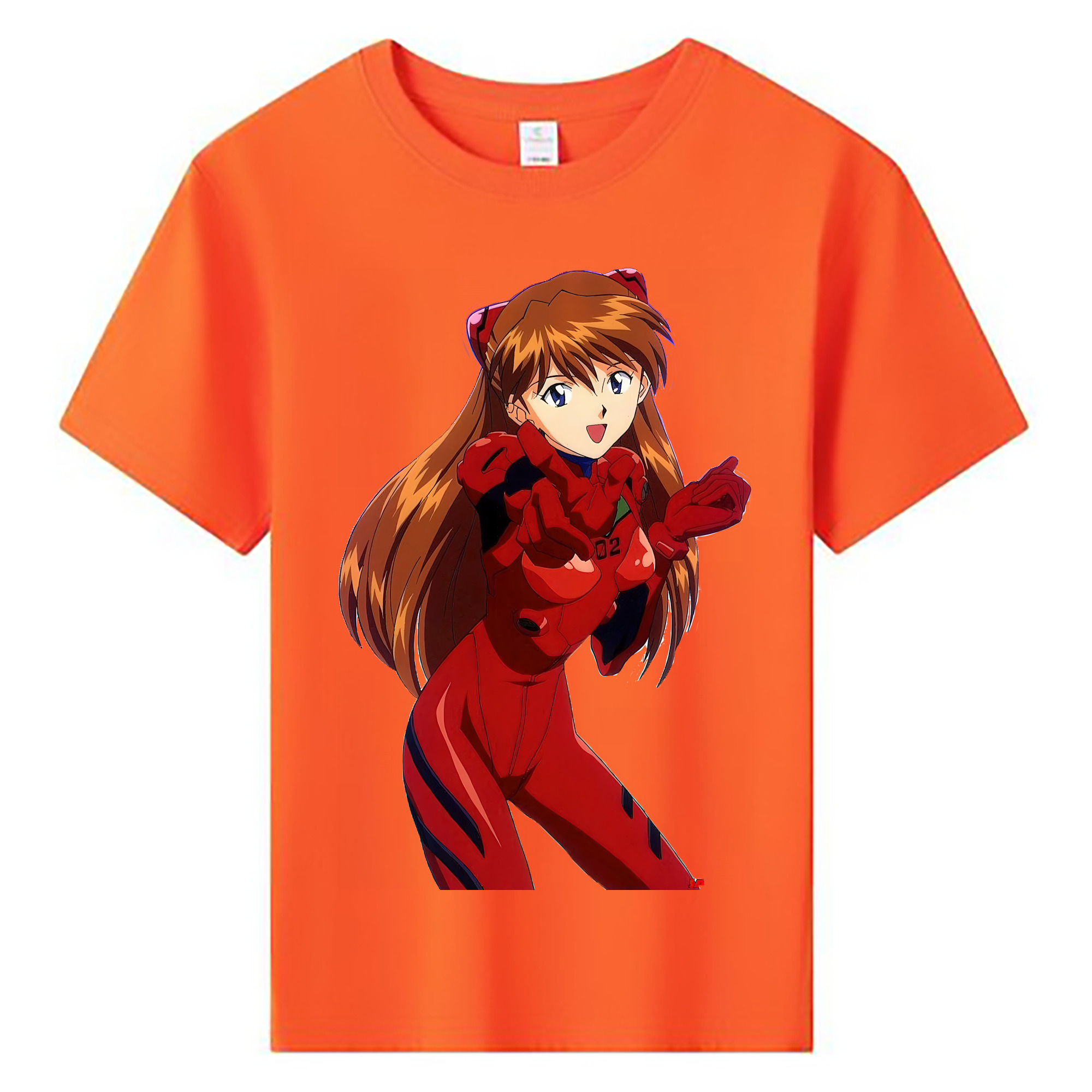 （画像用） EVA 新世紀エヴァンゲリオン 綿100％キッズTシャツ（フロントプリント）