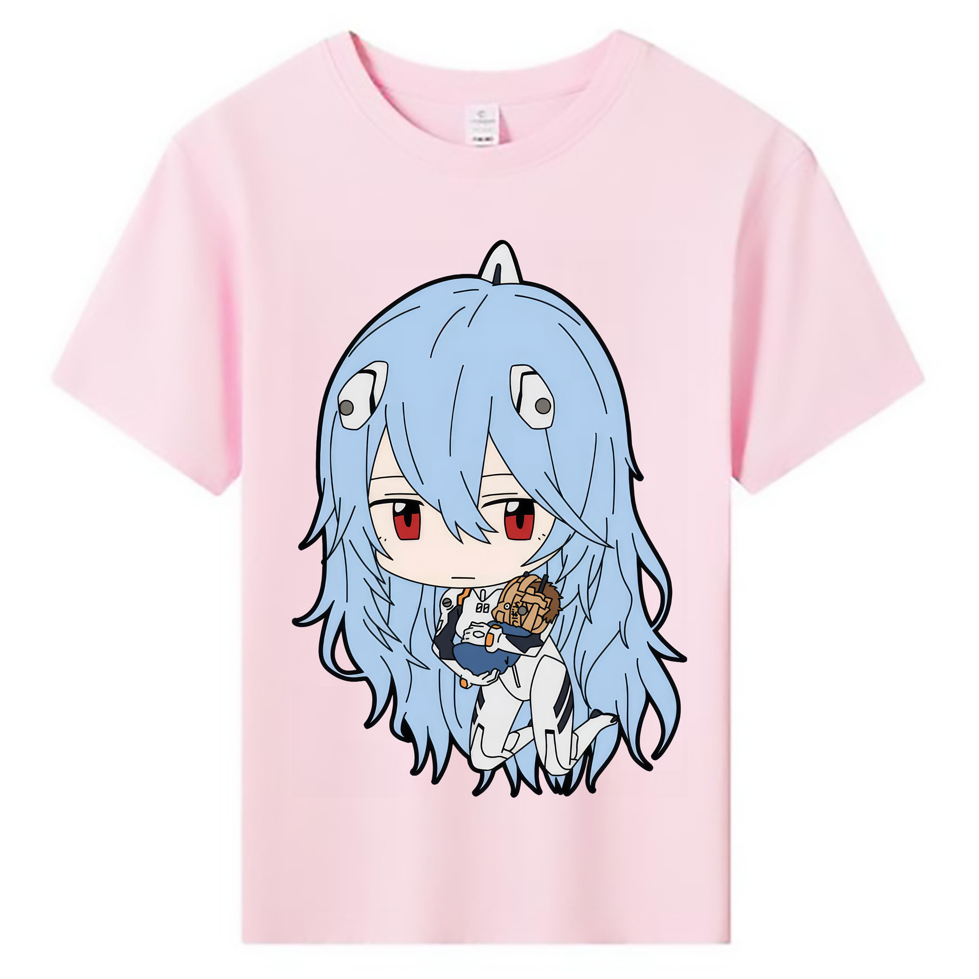 （画像用） EVA 新世紀エヴァンゲリオン 綿100％キッズTシャツ（フロントプリント）