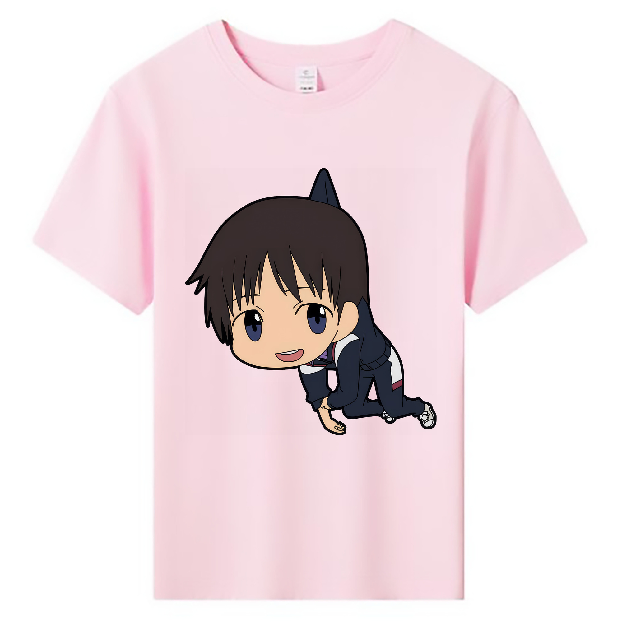 （画像用） EVA 新世紀エヴァンゲリオン 綿100％キッズTシャツ（フロントプリント）