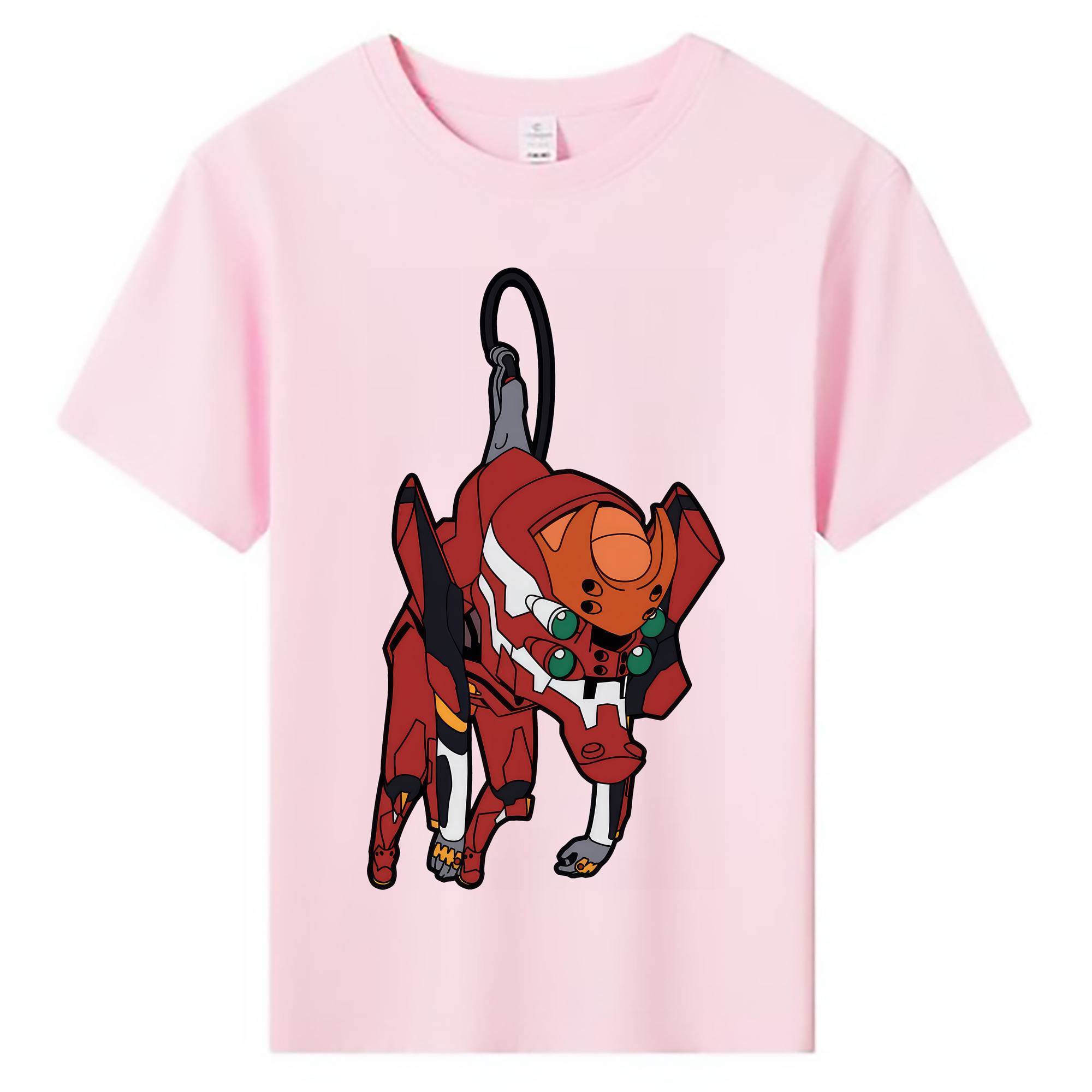 （画像用） EVA 新世紀エヴァンゲリオン 綿100％キッズTシャツ（フロントプリント）